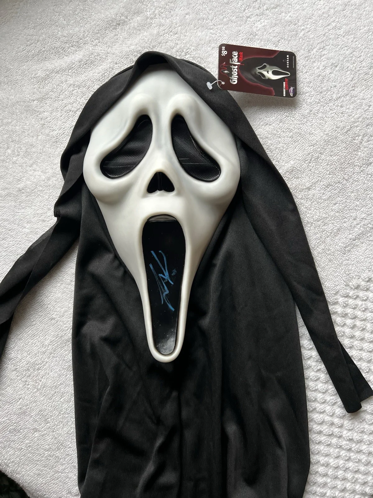 Liana Liberato — Liana Liberato Autographed Signed Ghostface Mask Scream Beckett COA