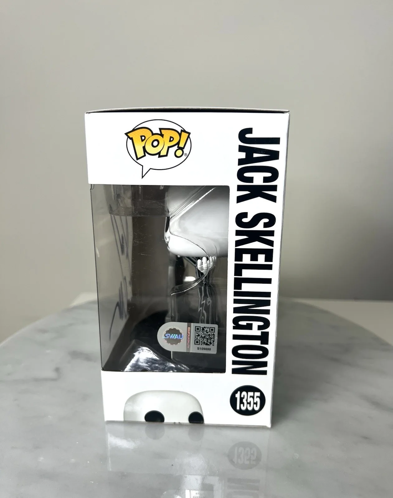 Danny Elfman — Danny Elfman Signed ‘Nightmare Before Christmas’ Funko Pop 1355 SWAU COA, изображение 4
