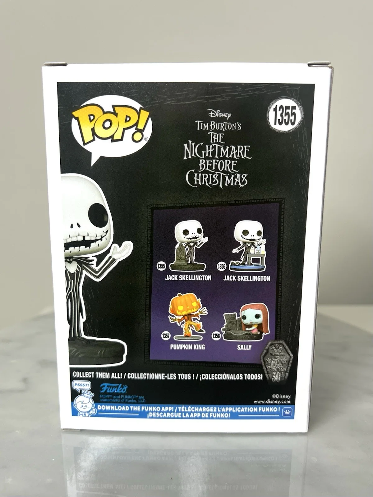 Danny Elfman — Danny Elfman Signed ‘Nightmare Before Christmas’ Funko Pop 1355 SWAU COA, изображение 5
