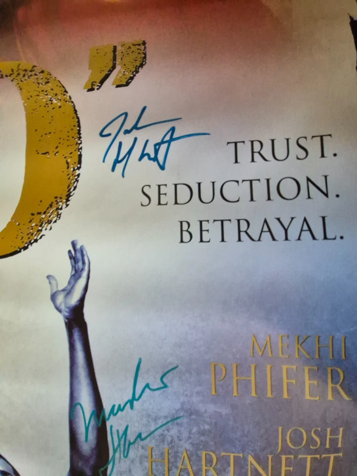 SEE BELOW — " O " CAST SIGNED-THE MOVIE POSTER-w/COA ekim, image 3