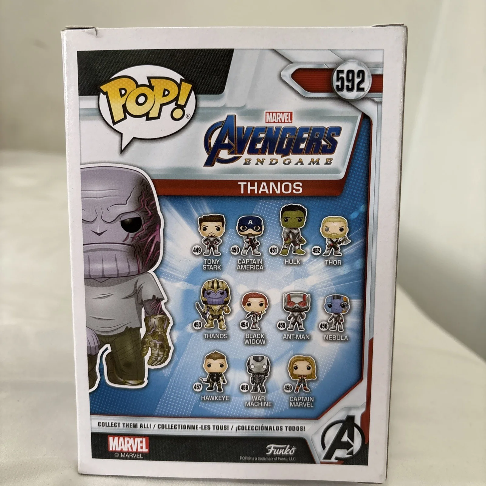 Josh Brolin — Signed Josh Brolin Autographed Thanos Marvel Avengers Funko Pop JSA COA, image 3