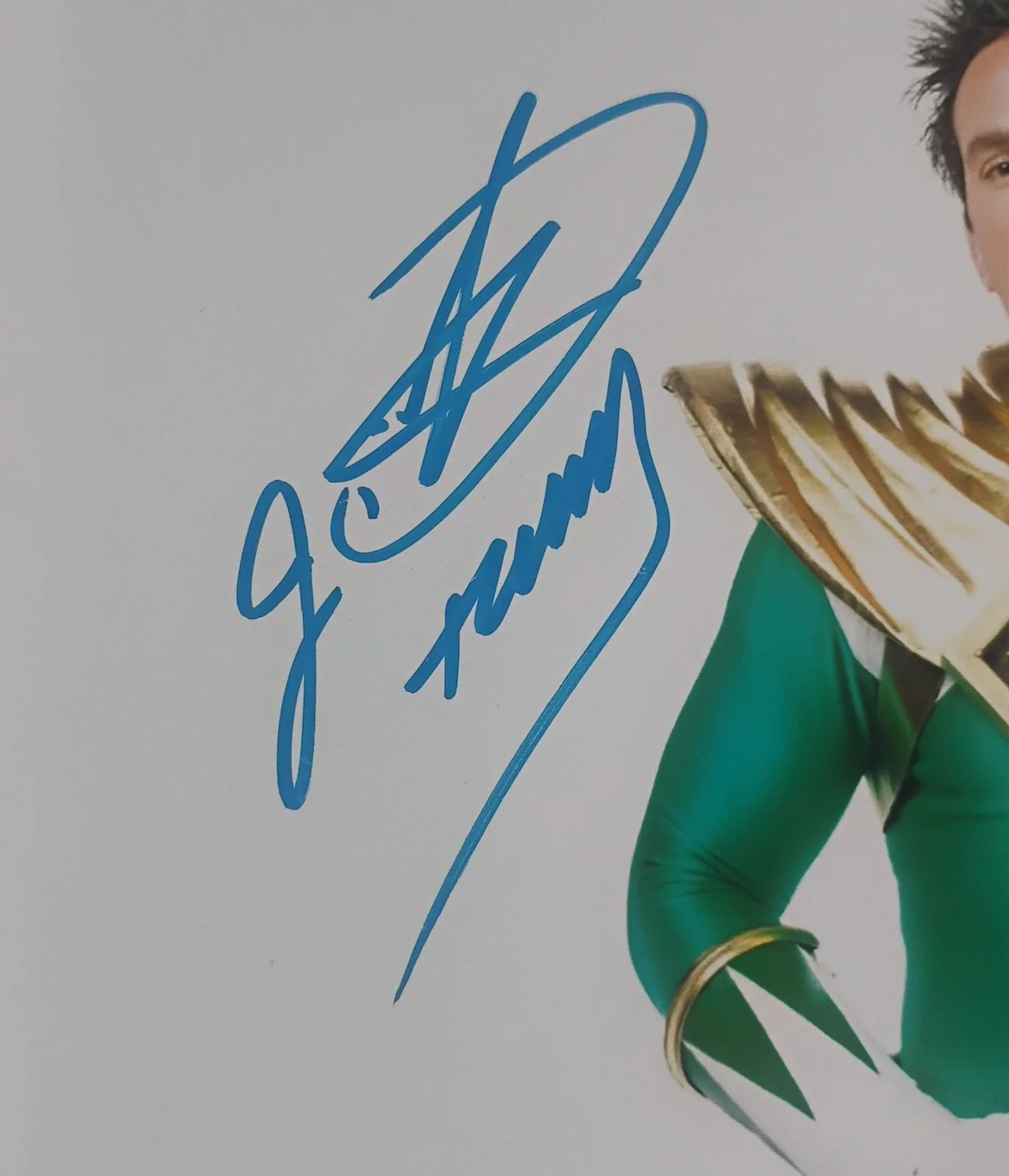 Jason David Frank Hand Signed 11x14 Photo COA Power Rangers NO US TARIFFS, изображение 3