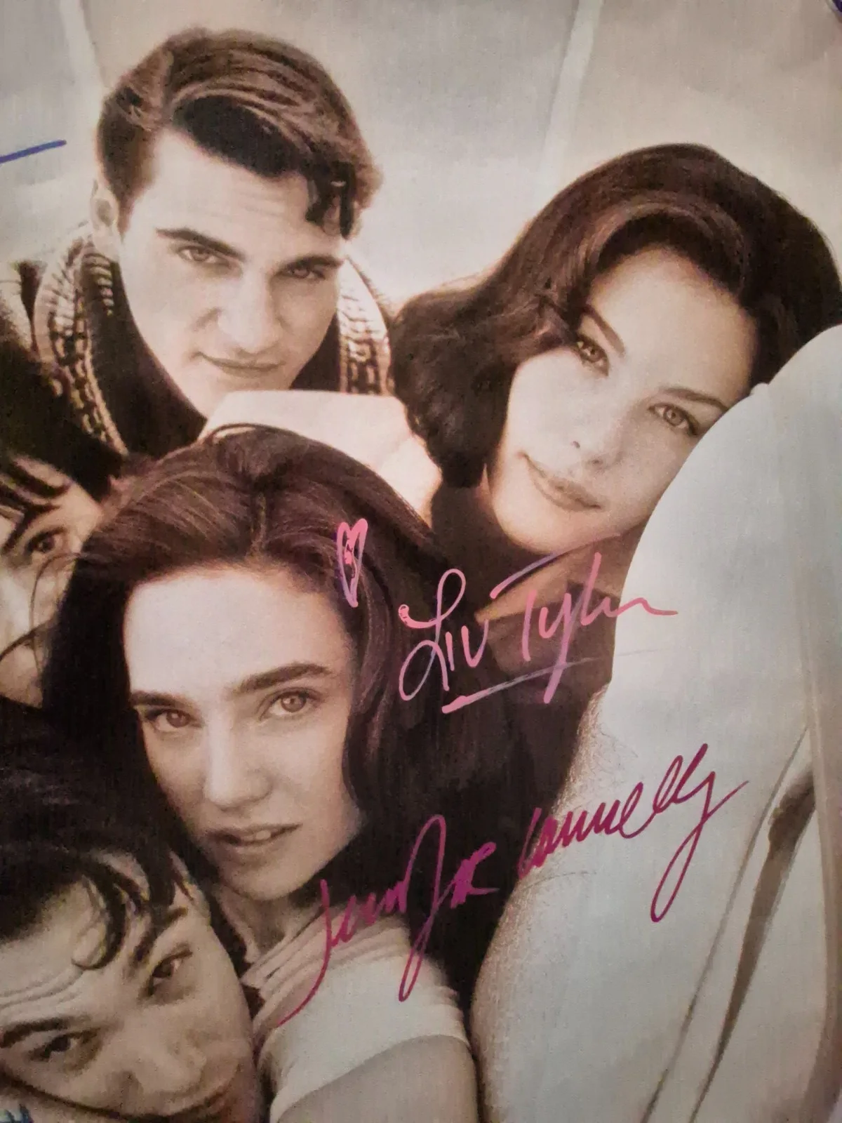 see below — INVENTING THE ABBOTTS-- CAST SIGNED MOVIE POSTER-w/COA ekim, image 2