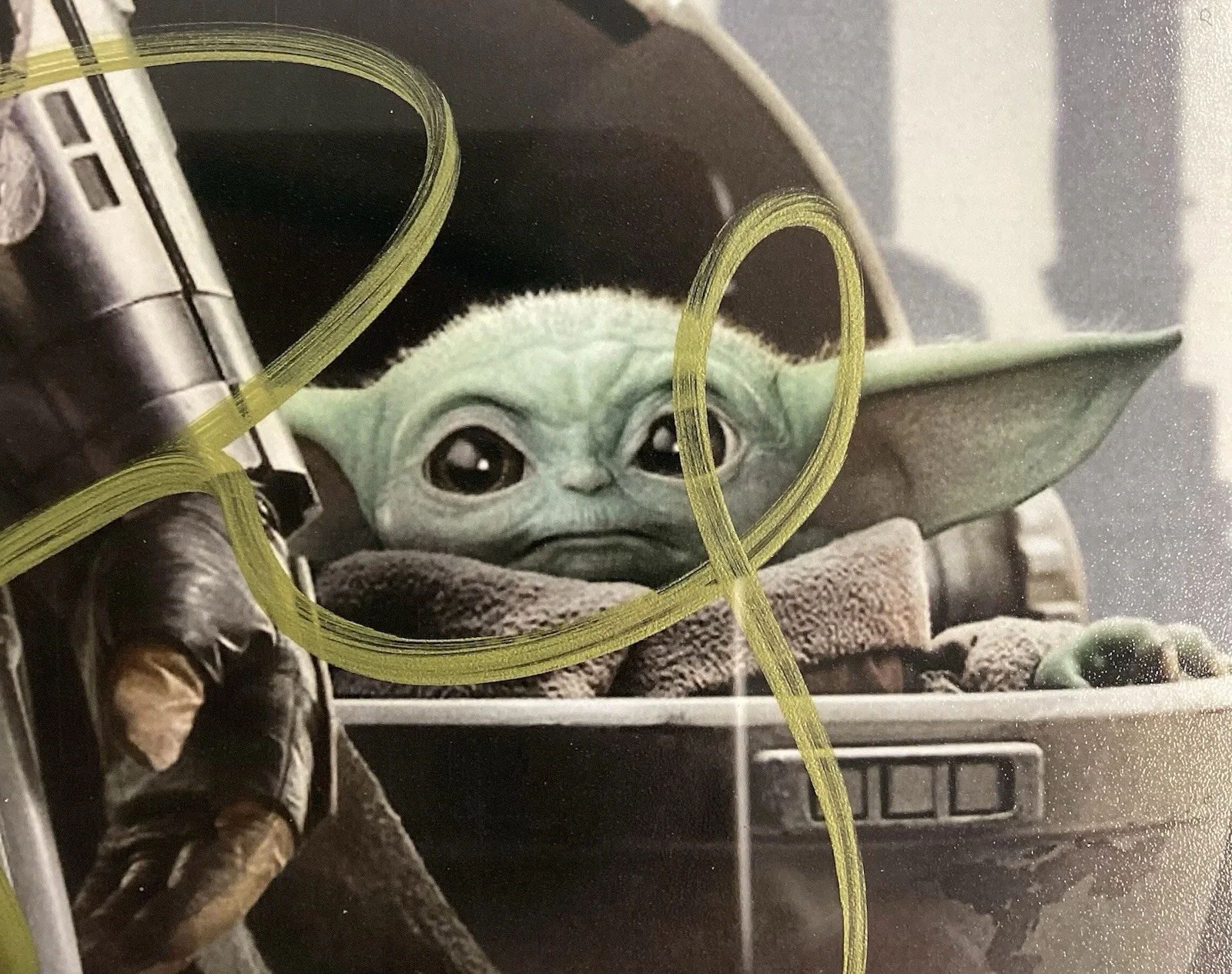 Pedro Pascal — Pedro Pascal Signed Photo 8x10 Star Wars The Mandalorian Baby Yoda Auto PSA/DNA, image 3