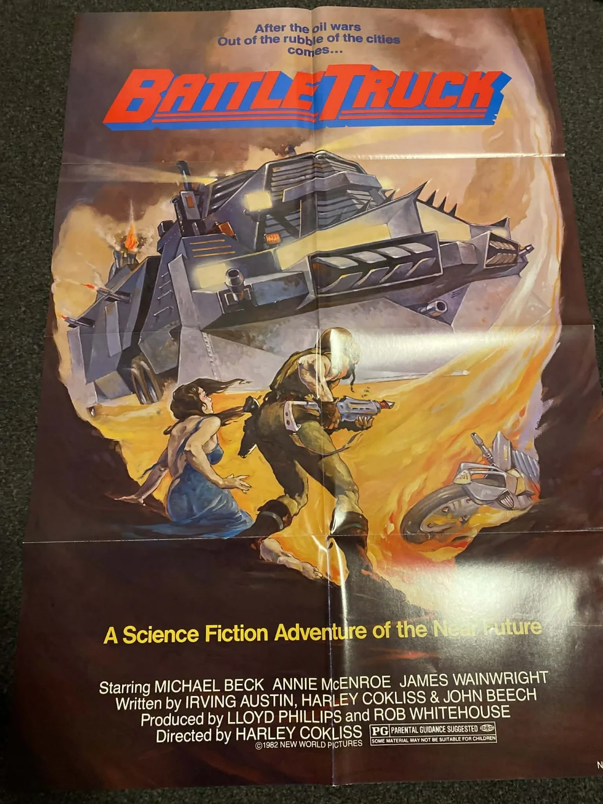Battle Truck ,US One Sheet Original Poster, image 3