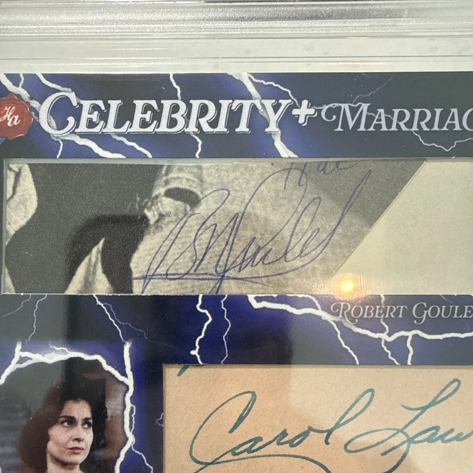 Robert Goulet / Carol Lawrence Autograph’s - 2024 Historic Auto’s Beckett 3/7 !!, image 5