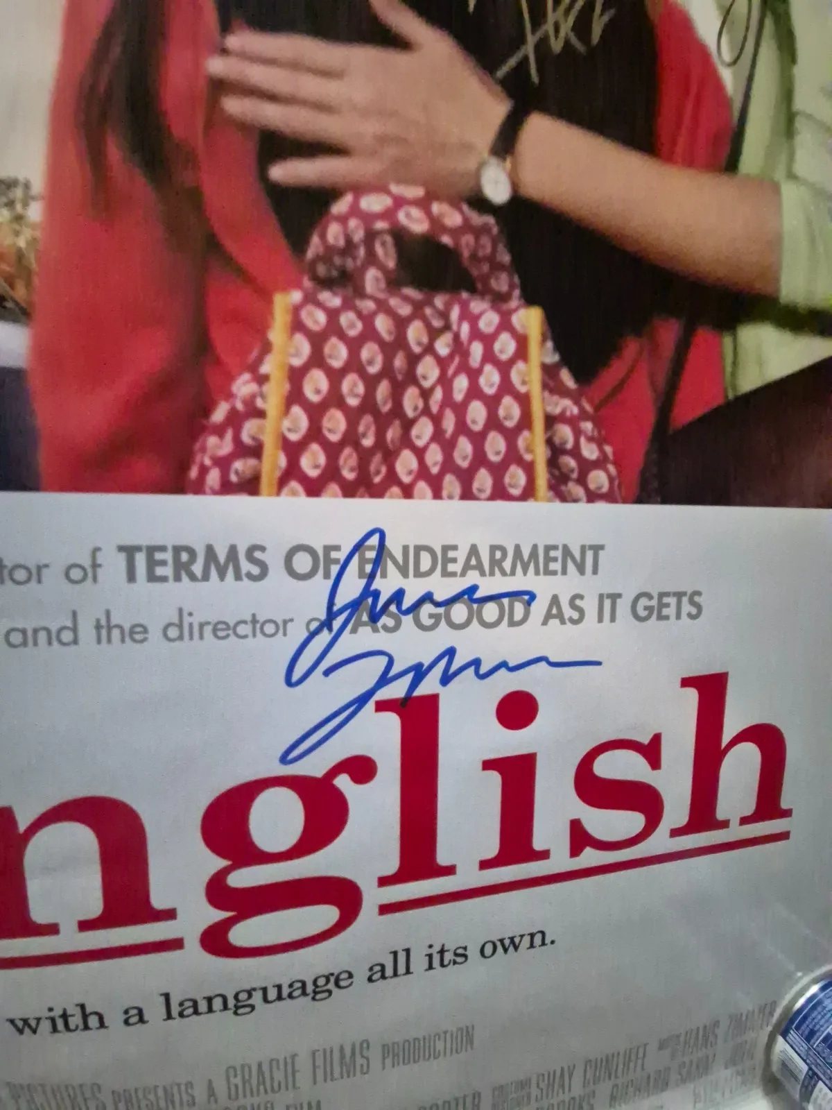 SEE BELOW — SPANGLISH---CAST SIGNED MOVIE POSTER-w/COA ekim, изображение 2