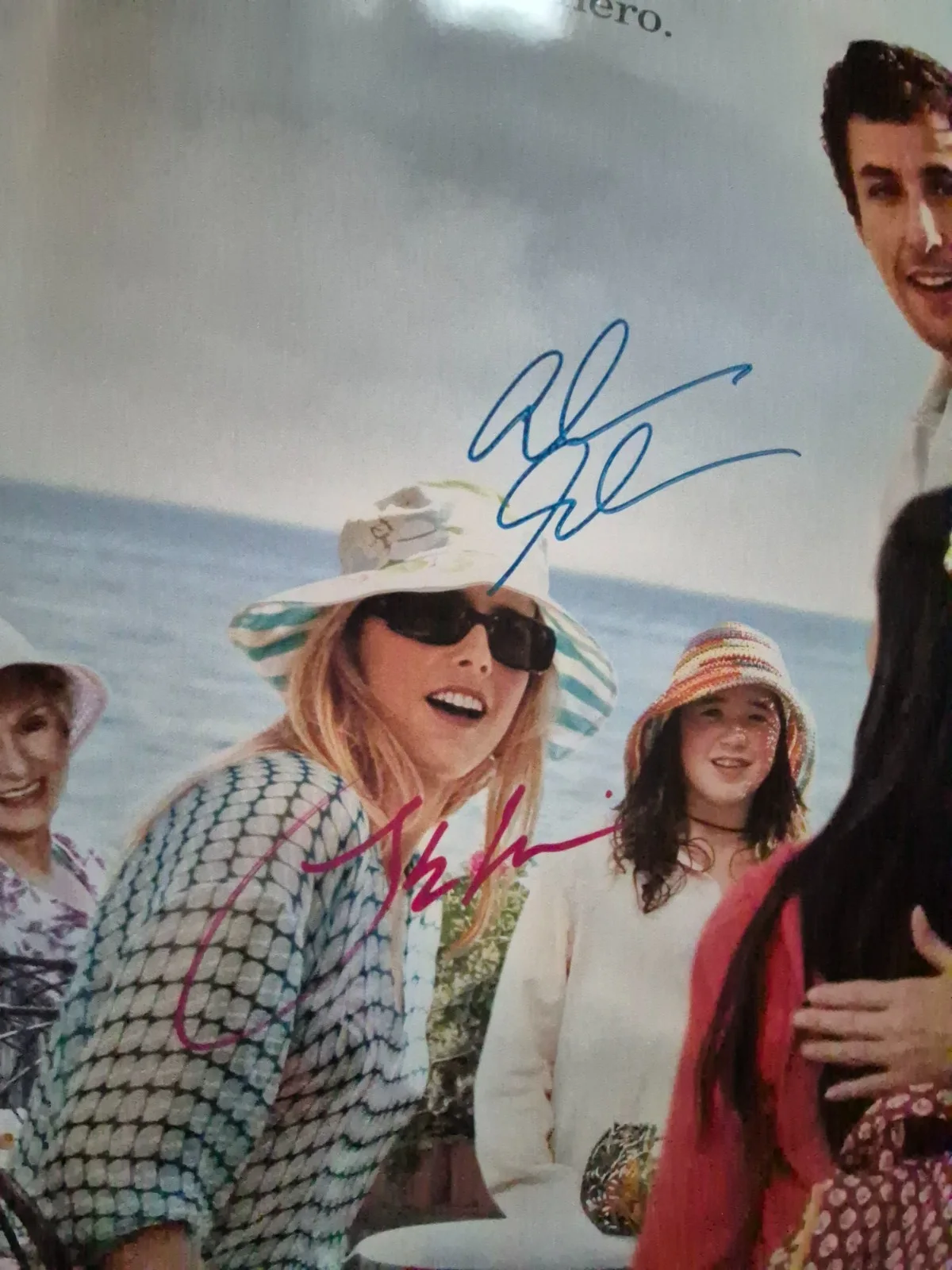 SEE BELOW — SPANGLISH---CAST SIGNED MOVIE POSTER-w/COA ekim, изображение 5