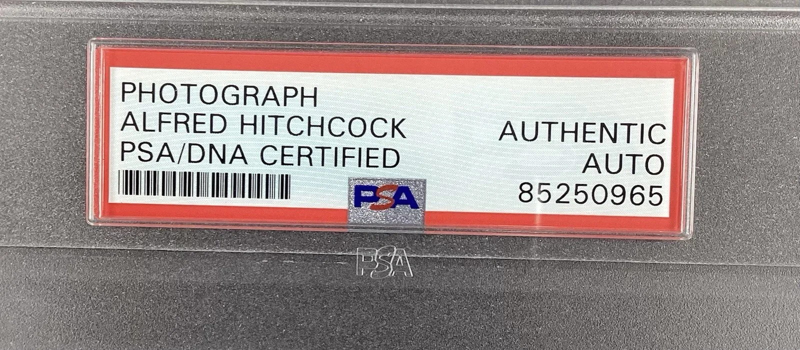 Sir Alfred Hitchcock — Alfred Hitchcock Vintage Signed 8x10 Photo Psycho The Birds Vertigo Auto PSA/DNA, изображение 5