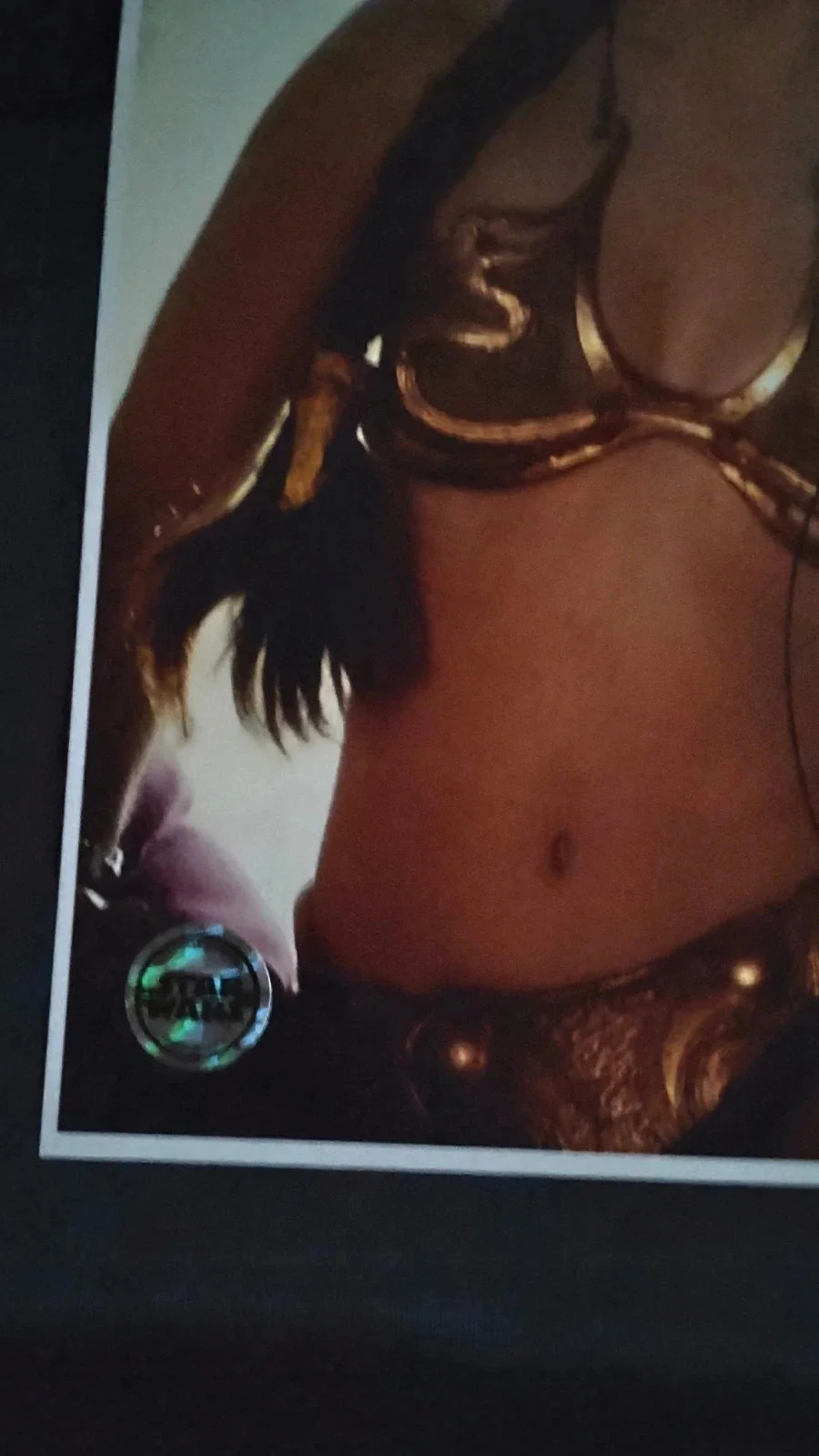 Carrie Fisher — Star Wars Princess Leia Signed By Carrie Fisher 11x14 Official Pix RARE GRAIL, изображение 2
