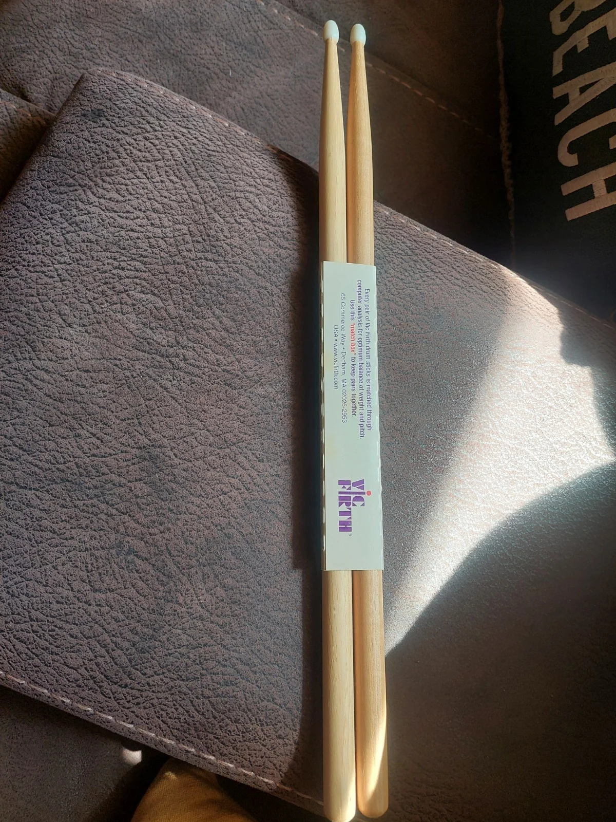 Toilet Boys Drumsticks Vic Firth Unused Electric Eddie Glam Punk NYC Rock Rare, изображение 2