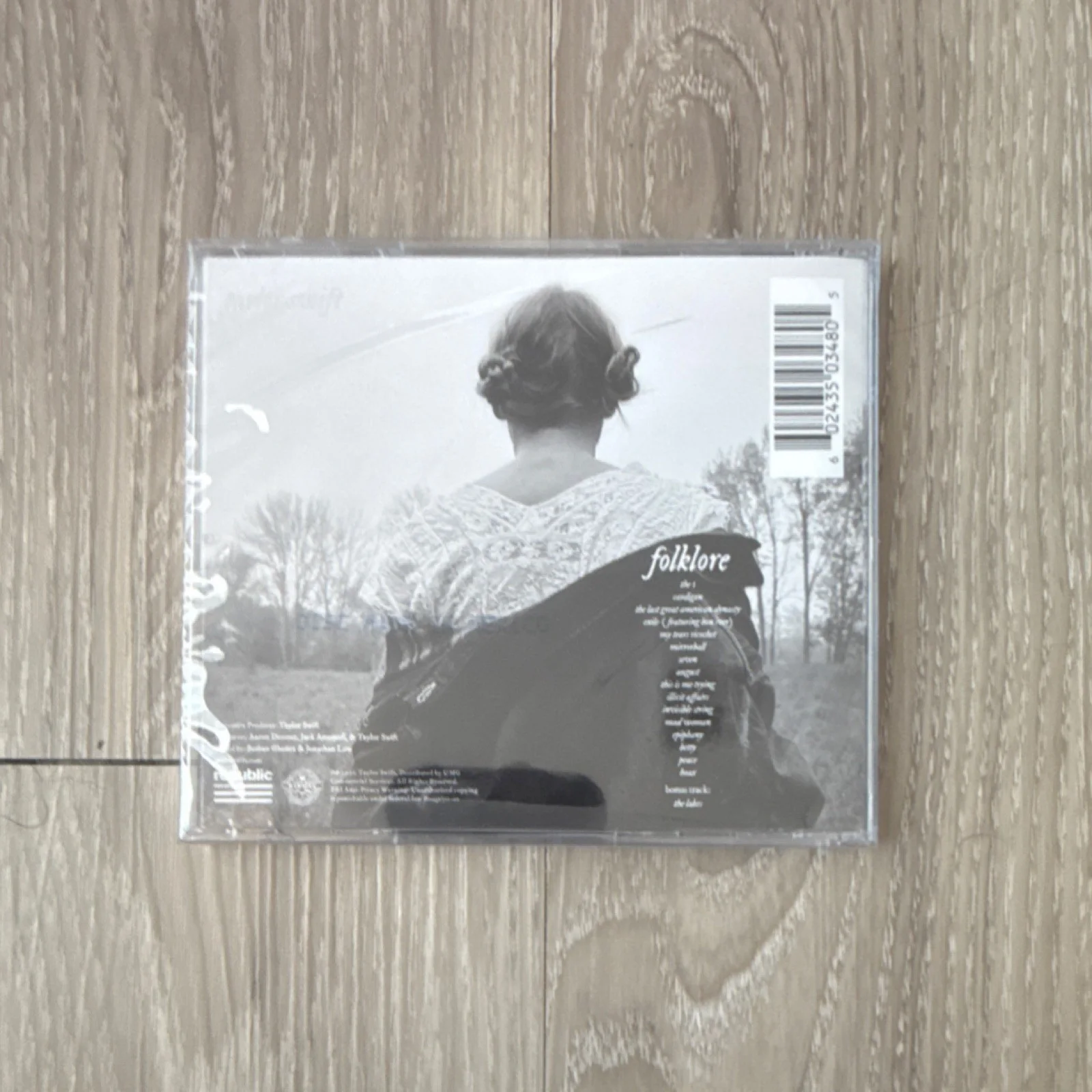 Taylor Swift Folklore CD & Booklet Signed Original Music, image 2