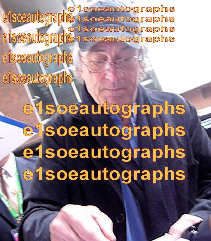 Robert De Niro, Ethan Hawke — Robert De Niro & Ethan Hawke signed 8x10 photo - In Person Exact Proof, image 3