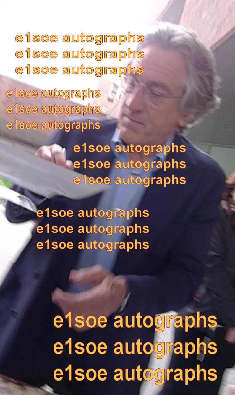Robert De Niro, Ethan Hawke — Robert De Niro & Ethan Hawke signed 8x10 photo - In Person Exact Proof, image 4