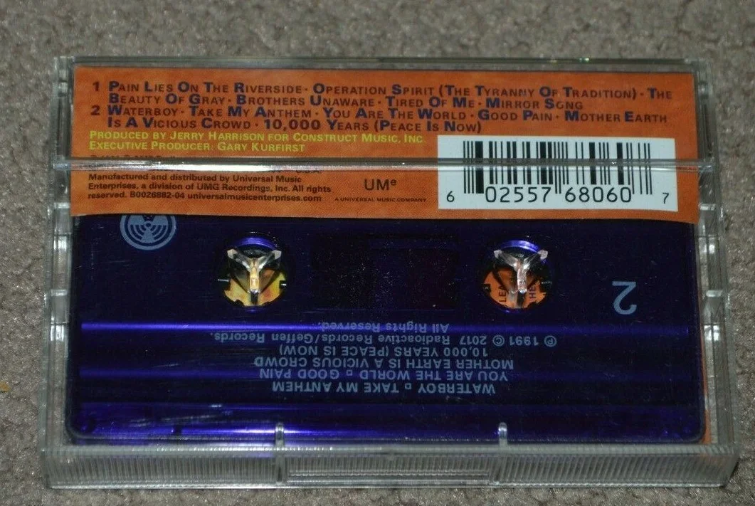 Live Band Signed Autographed Mental Jewelry Cassette Tape Ed Kowalczyk 1991, image 3
