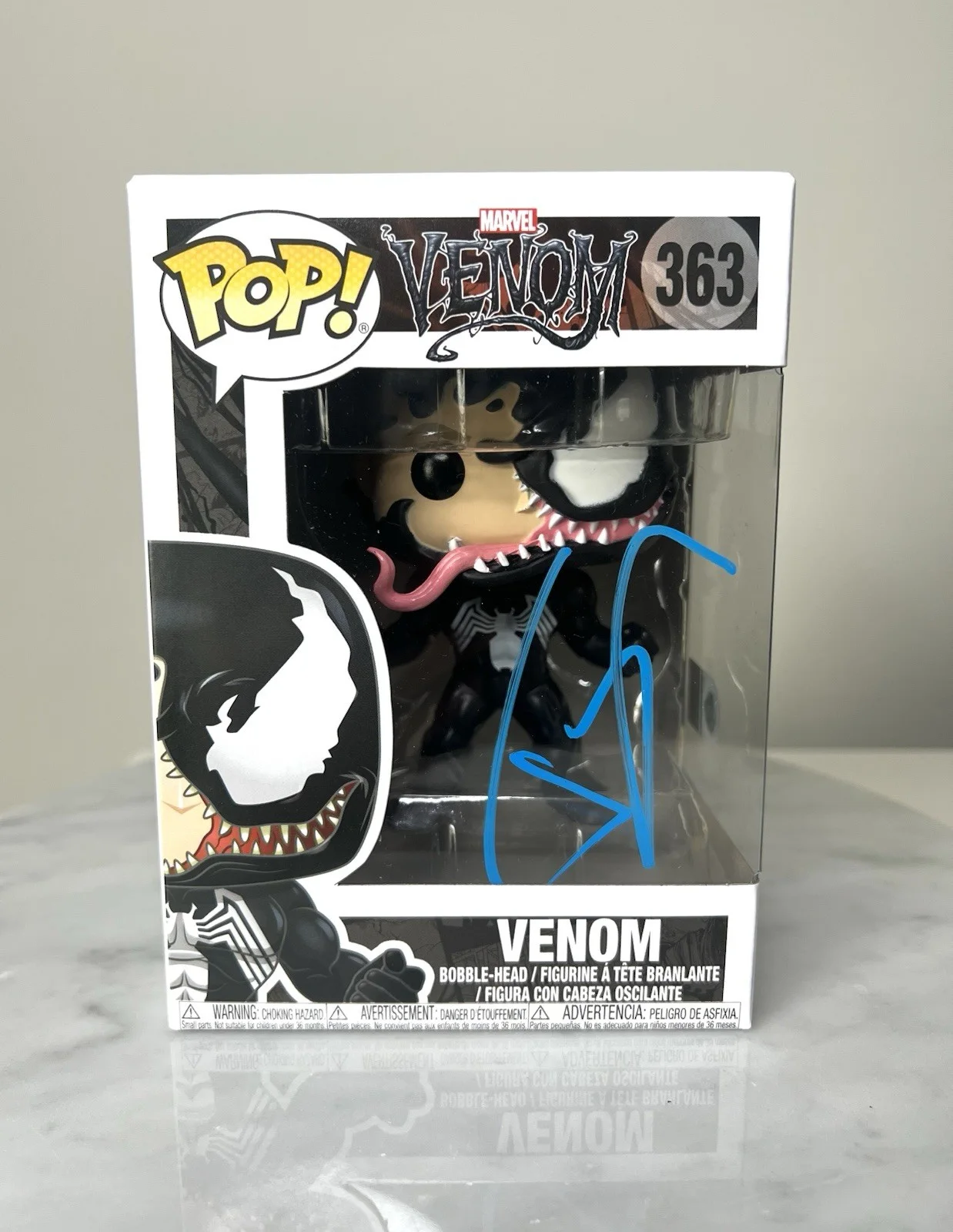Topher Grace — Topher Grace ‘Spider-Man 3’ Signed Funko Pop ‘Venom’ SWAU Certified
