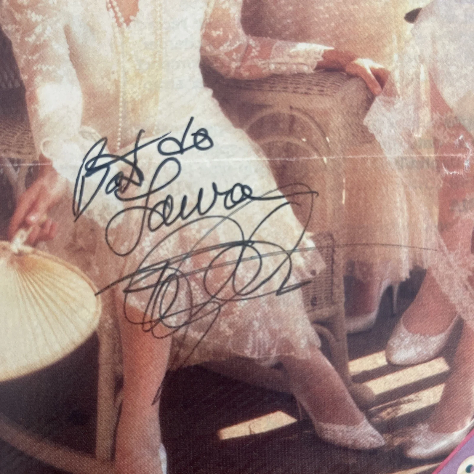 DIXIE CARTER Designing Women: Hand Signed 1988 Magazine Cover 8 x 11” / KSK, изображение 2