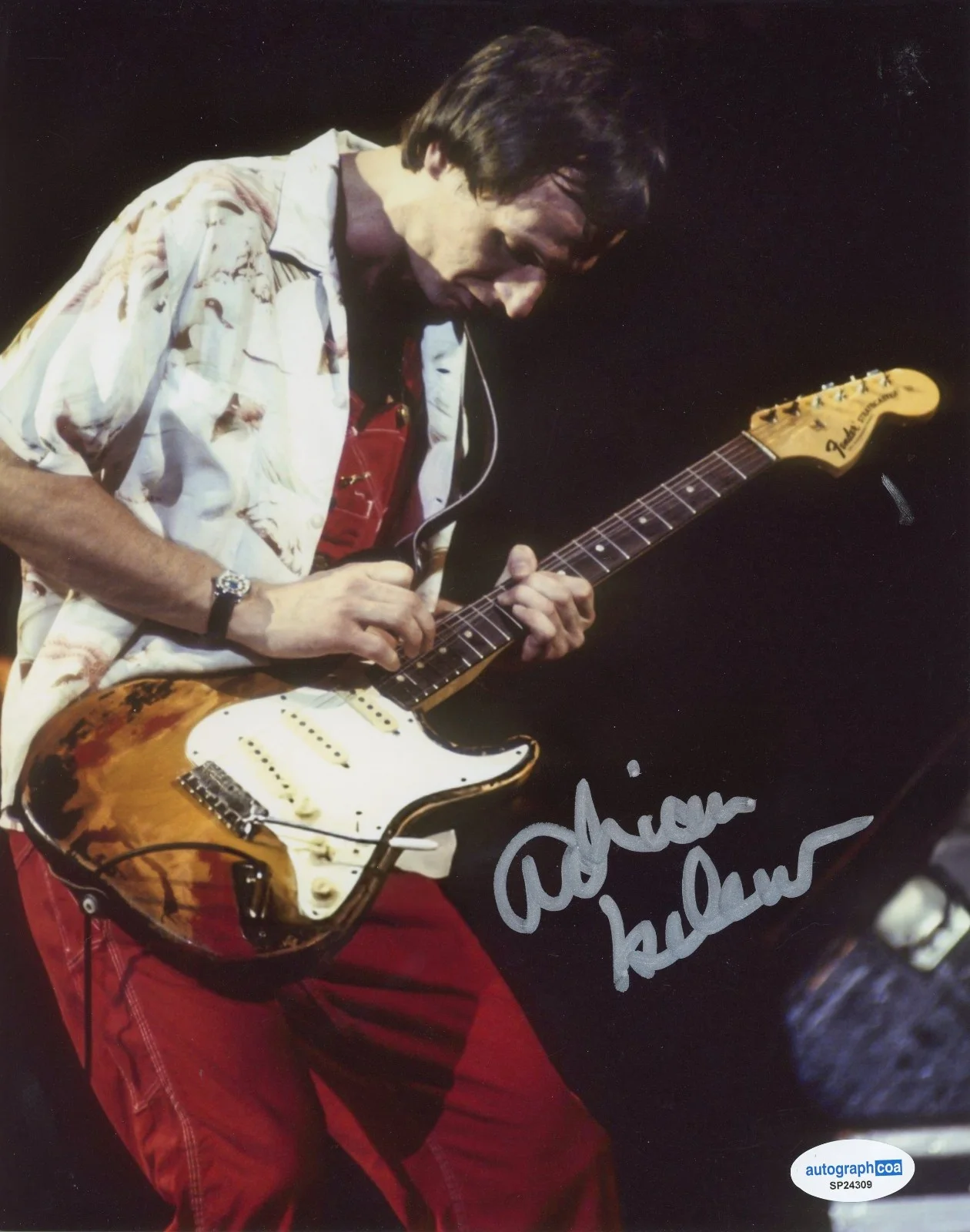 Adrian Belew KING CRIMSON frontman Signed 8x10 Photo EXACT Proof ACOA B beat, изображение 2