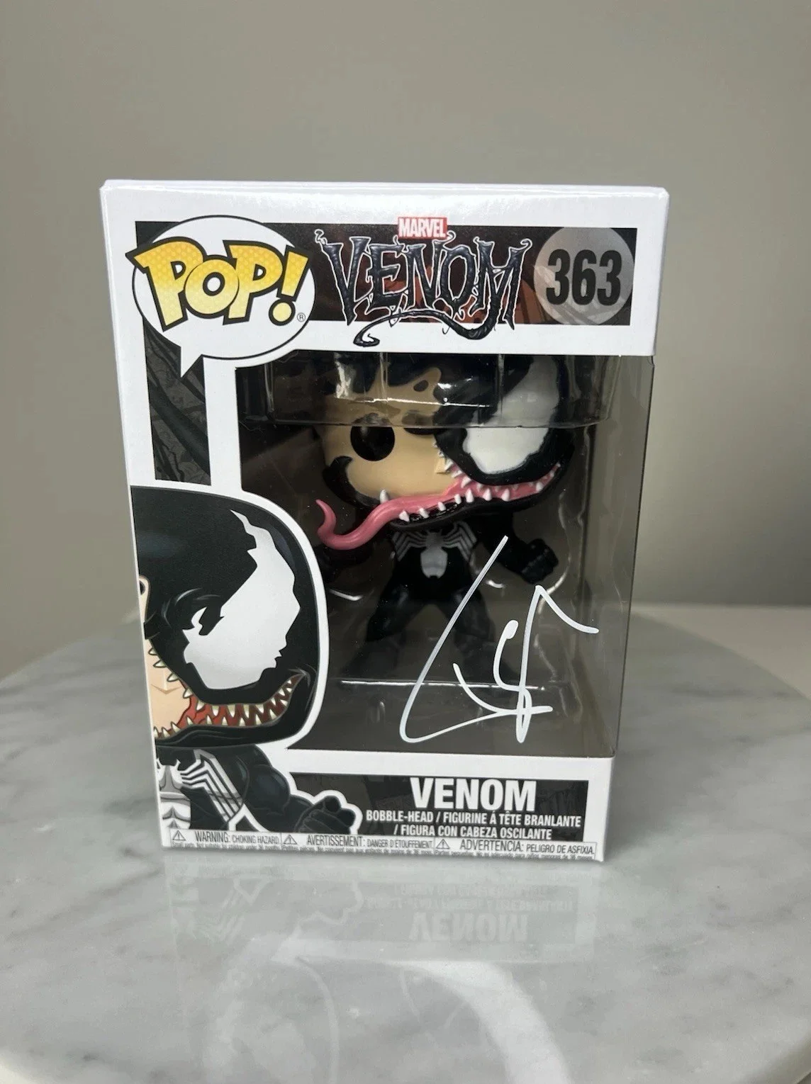 Topher Grace — Topher Grace ‘Spider-Man 3’ Signed Funko Pop ‘Venom’ SWAU Certified