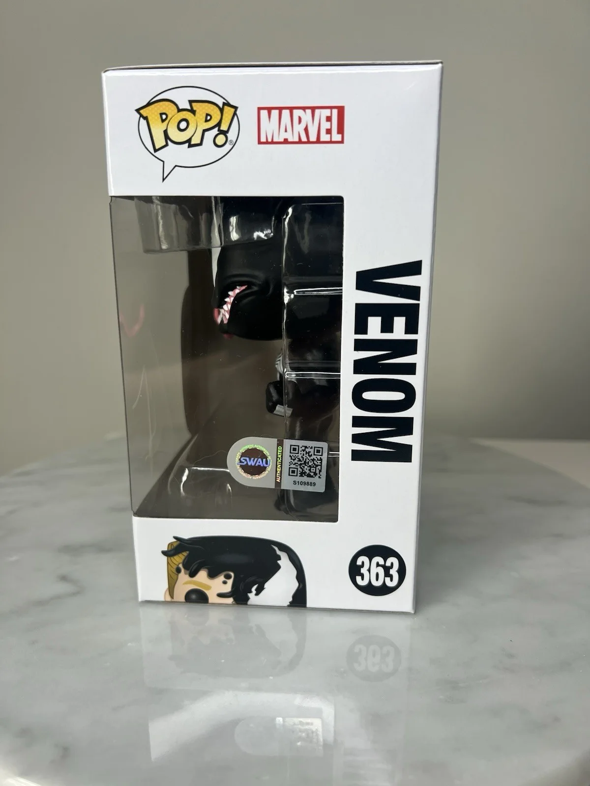 Topher Grace — Topher Grace ‘Spider-Man 3’ Signed Funko Pop ‘Venom’ SWAU Certified, image 4