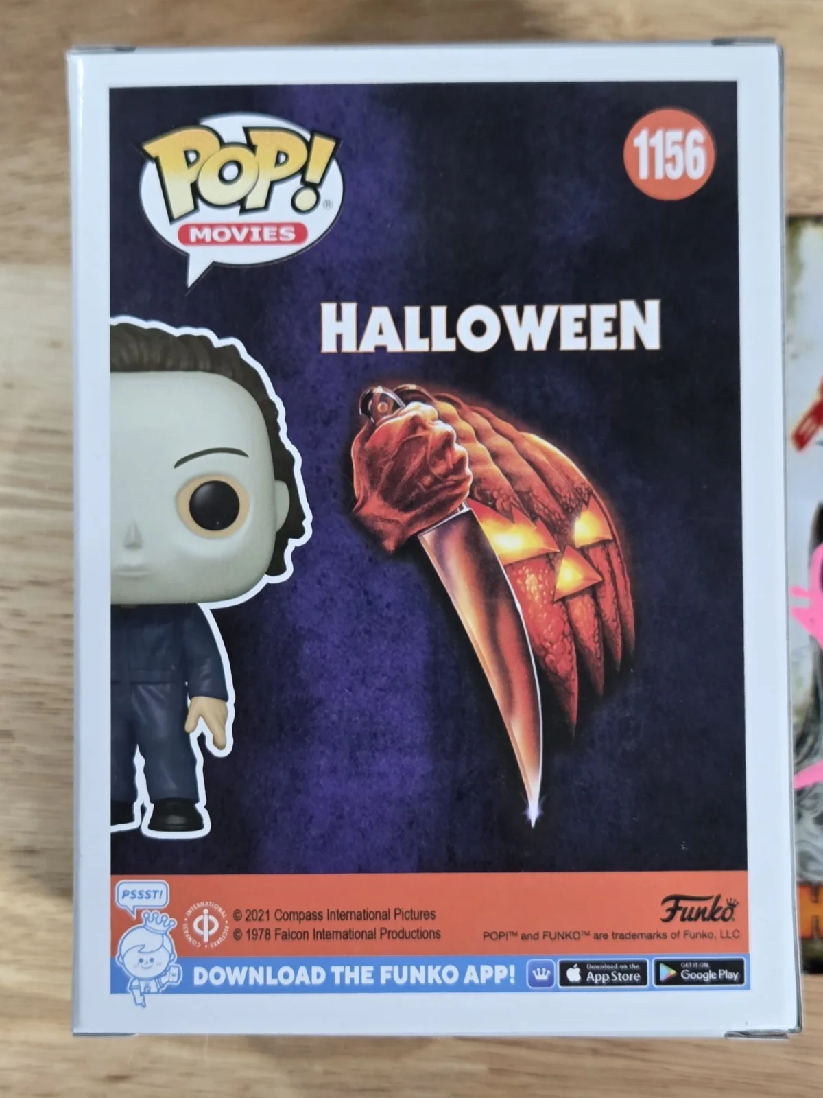 daeg faerch — Dawg Faerch Michael Myers Funko Pop Auto Signed Swau Coa #1156 with Protector, изображение 5