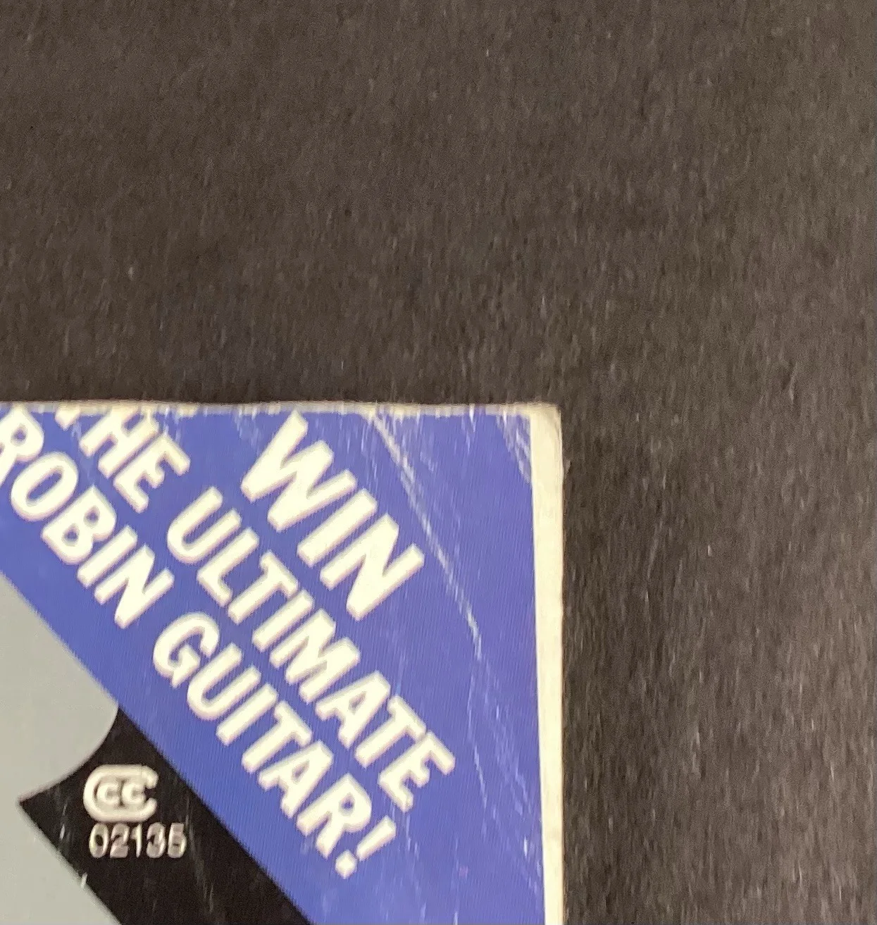 Stevie Ray Vaughn Signed Guitar World No Label 89 Blues Music HOF Auto PSA/DNA 7, image 5