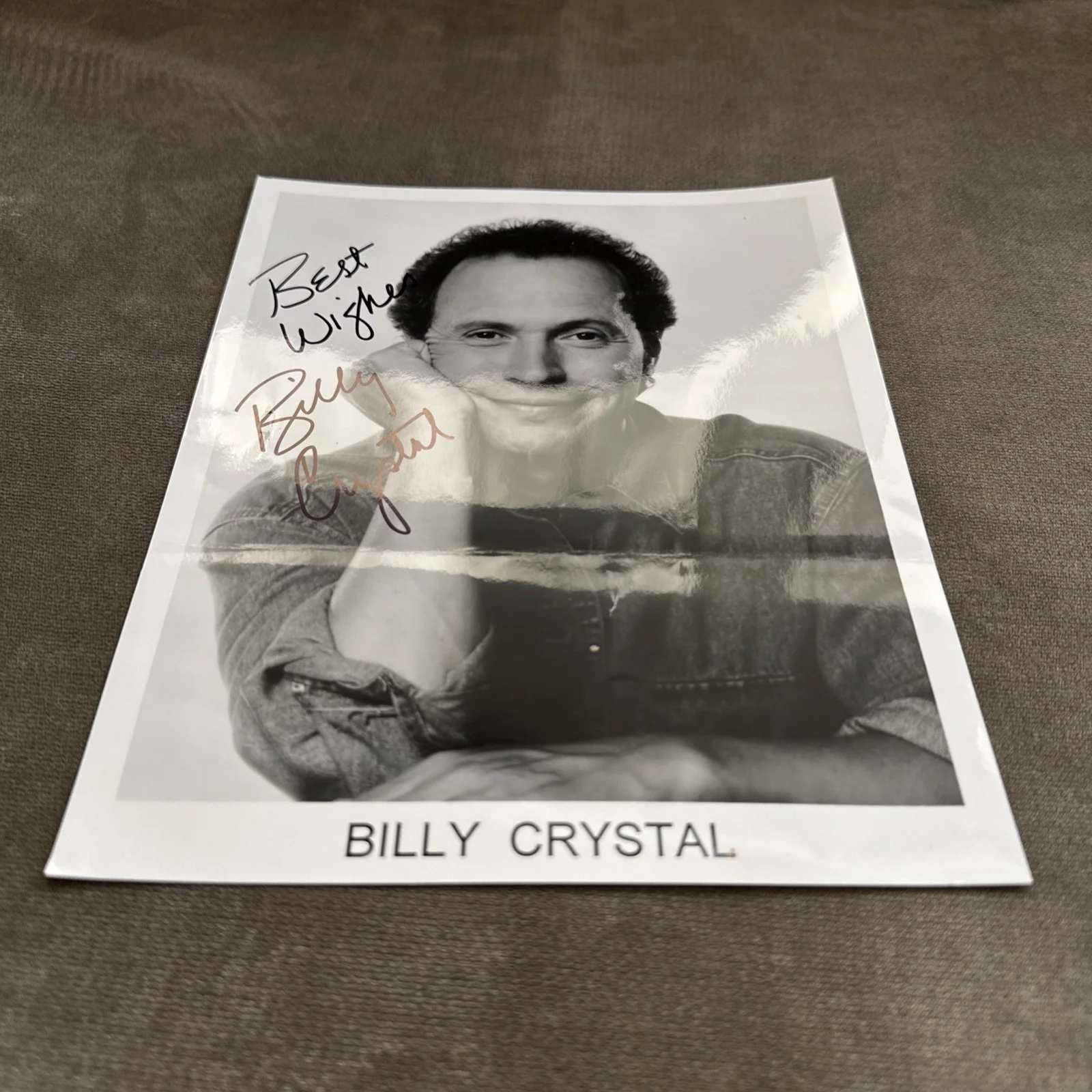 BILLY CRYSTAL signed 8x10 photo, image 3