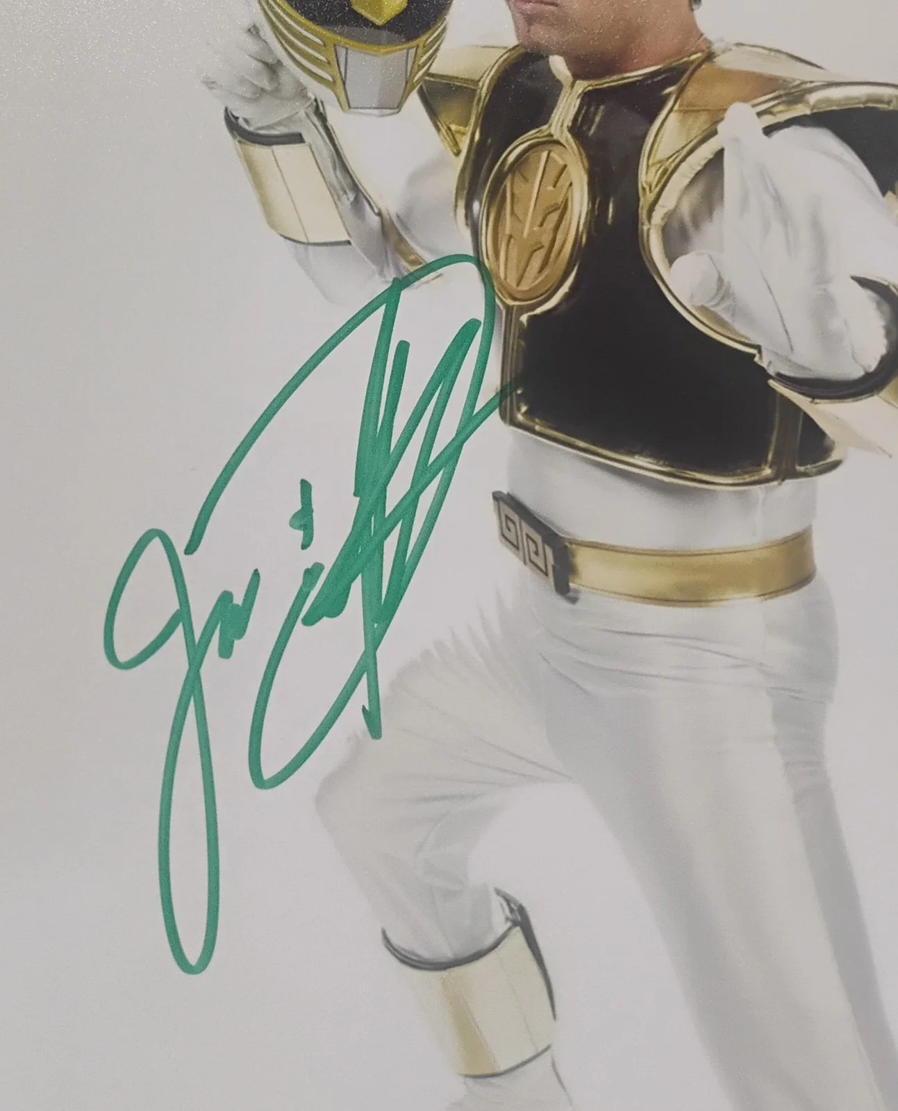 Jason David Frank Hand Signed 8x10 Photo COA Power Rangers NO US TARIFFS, изображение 3