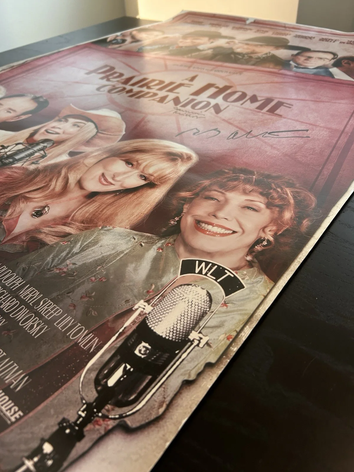Robert Altman — *SIGNED* Robert Altman & Garrison Keillor A Prairie Home Companion Poster 27x40, изображение 3