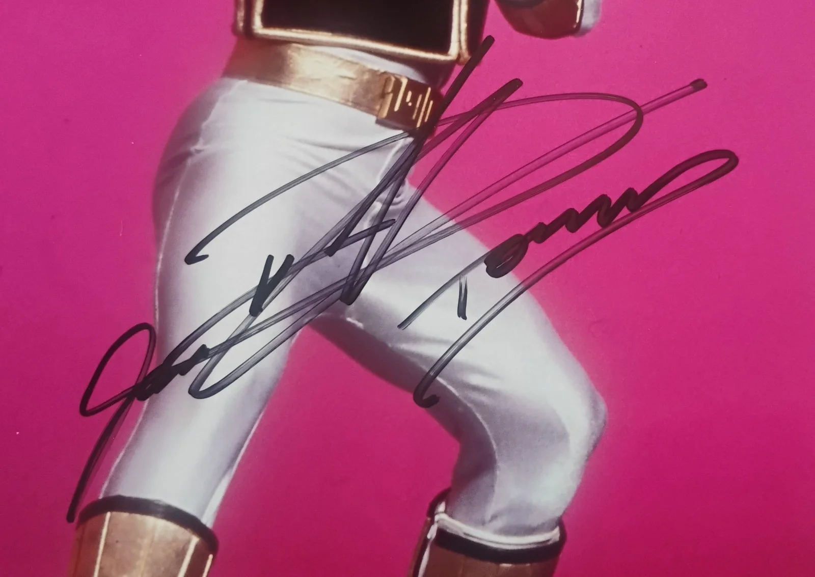 Jason David Frank Hand Signed 8x10 Photo COA Power Rangers NO US TARIFFS, изображение 3