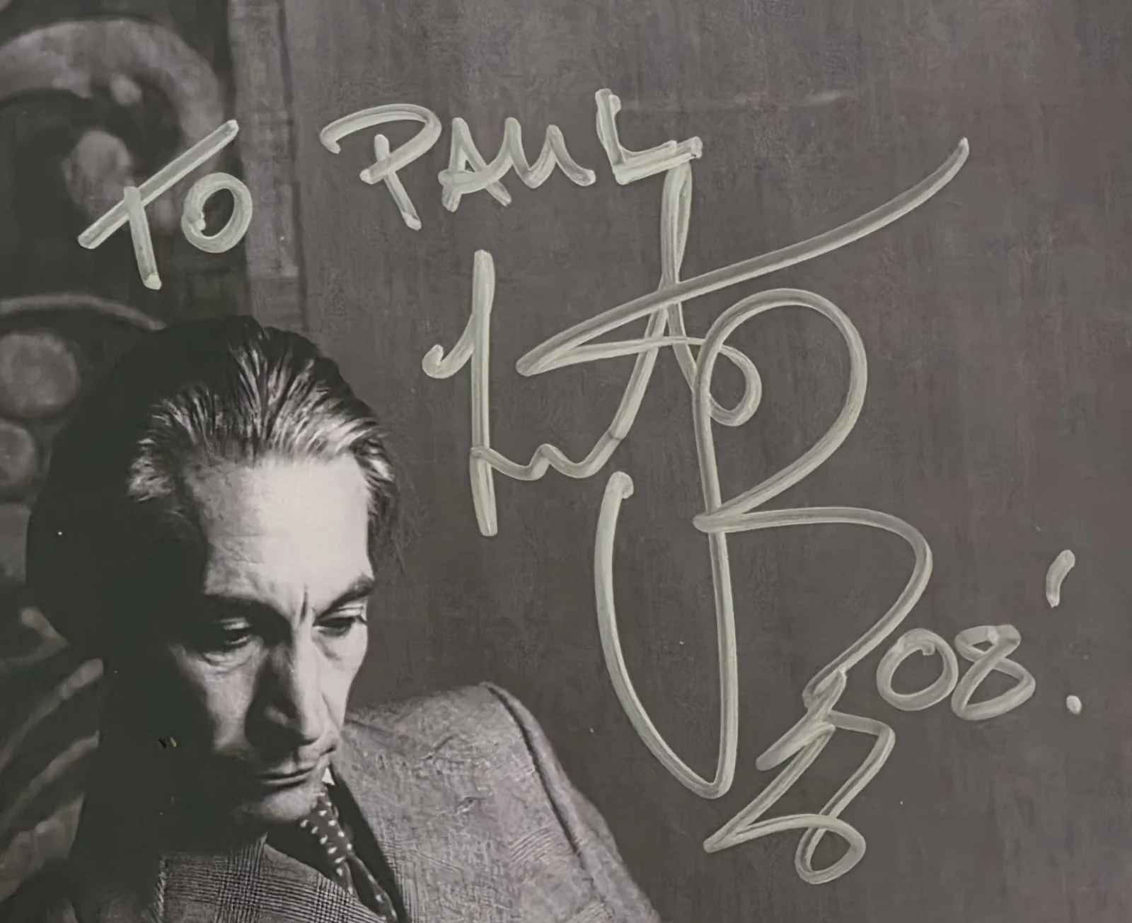 CHARLIE WATTS Signed Custom Framed & Matted Photo Personalized To Paul + COA, изображение 2