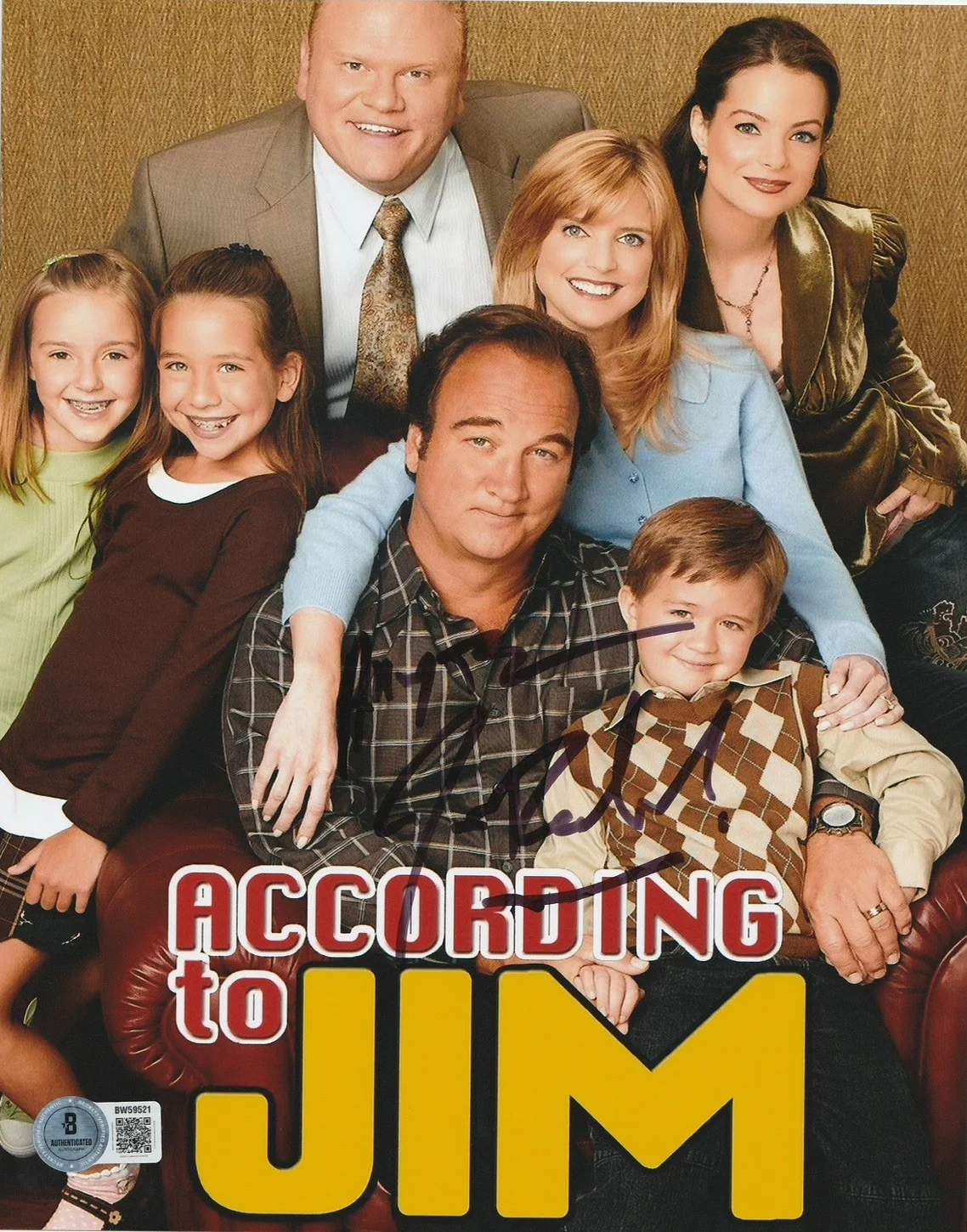 Jim Belushi — Jim Belushi Signed According to Jim 8x10 Photo Beckett COA HOT
