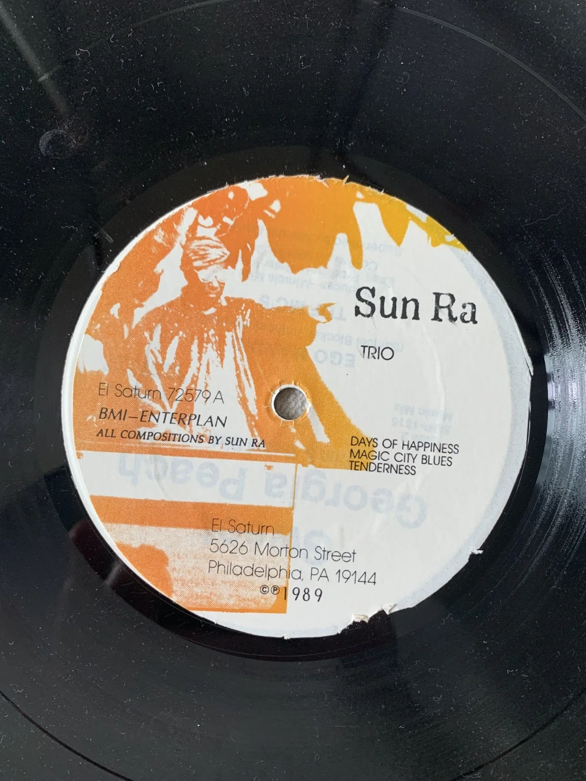 VERY RARE Authentic Sun Ra *Autographed* “Days of Happiness” Vinyl EPPERSON, изображение 4