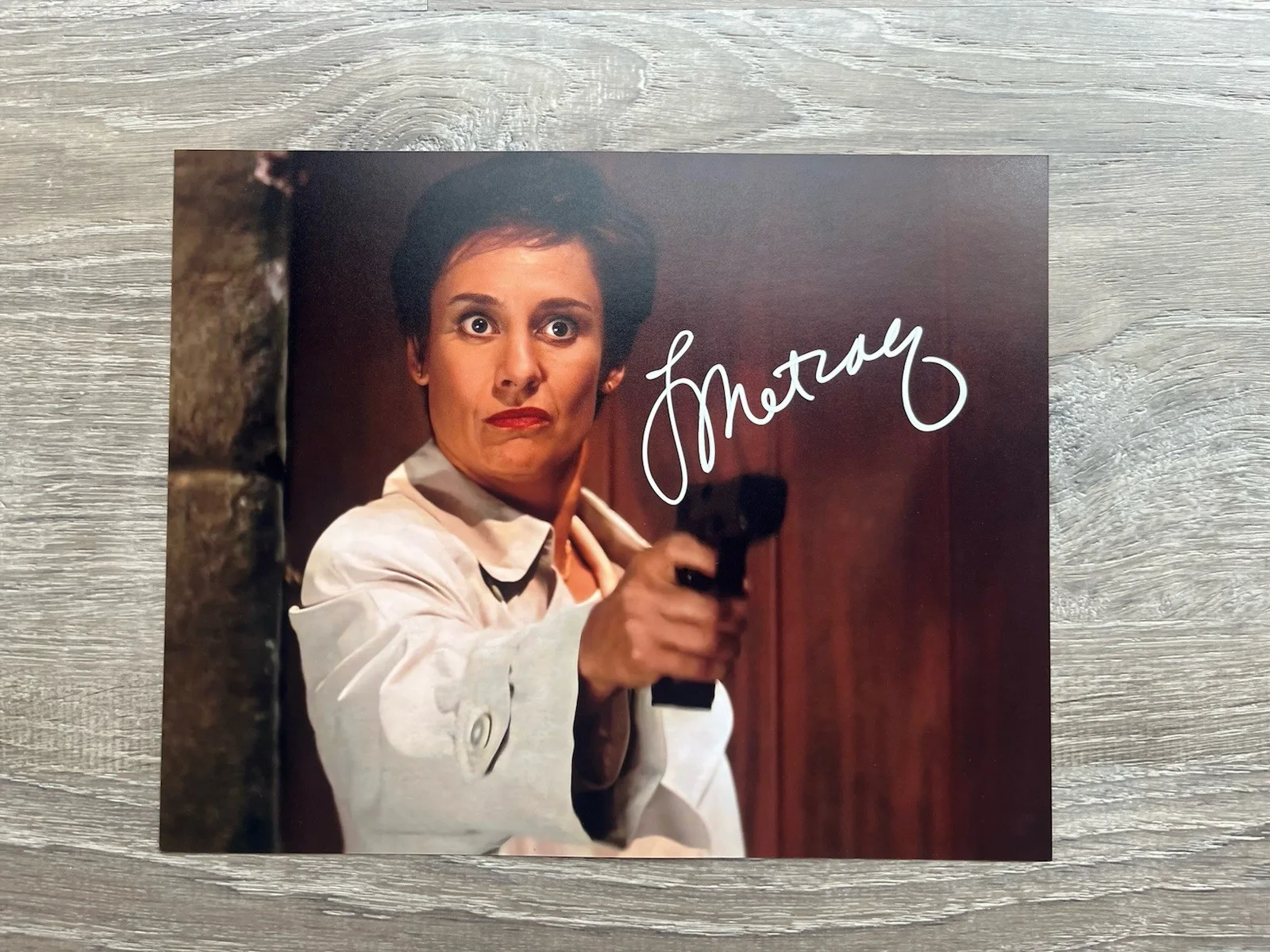 Laurie Metcalf — Laurie Metcalf Signed Scream 8x10 Photo Beckett COA Ghostface Mrs. Loomis, image 2