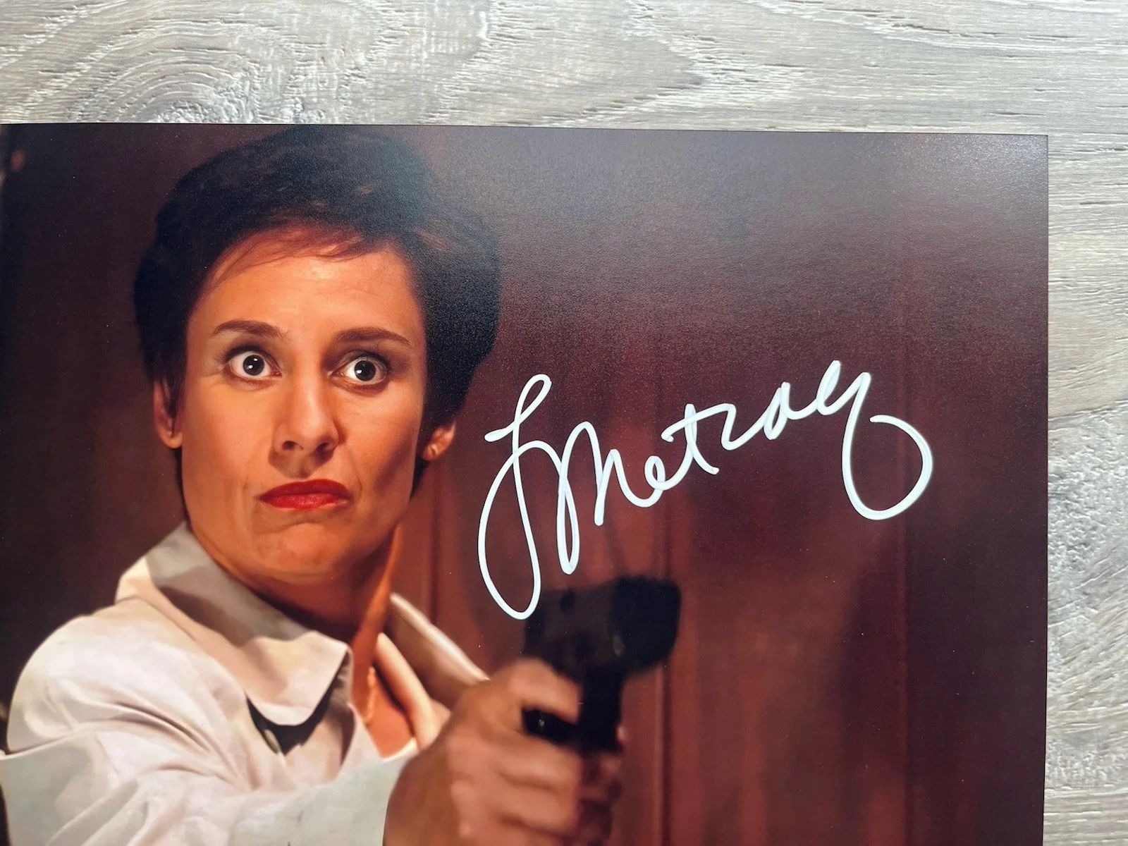 Laurie Metcalf — Laurie Metcalf Signed Scream 8x10 Photo Beckett COA Ghostface Mrs. Loomis, image 3