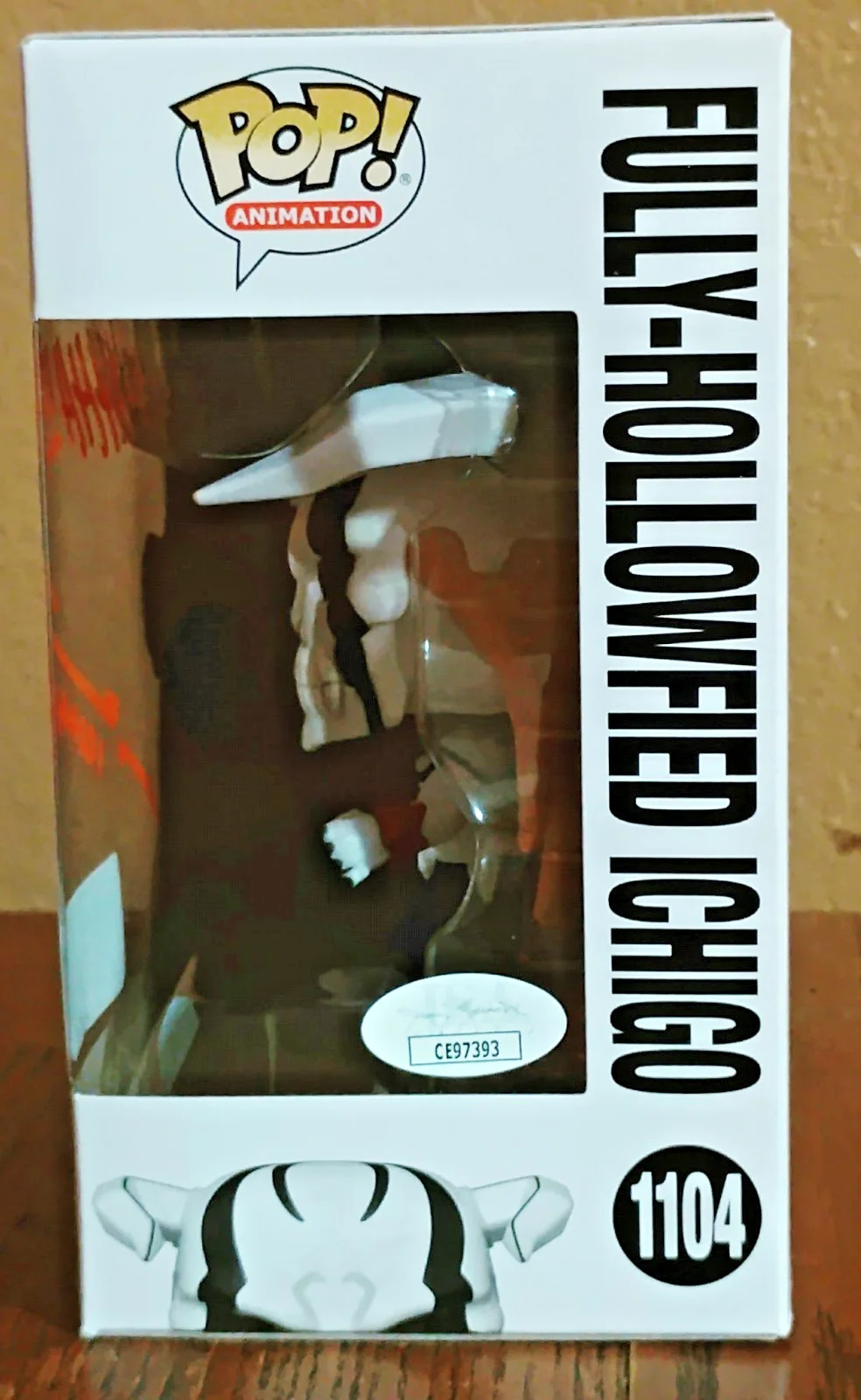 Johnny Yong Bosch — Bleach Fully-Hollowfied Ichigo #1104 Signed Johnny Yong Bosch JSA COA Funko, изображение 4