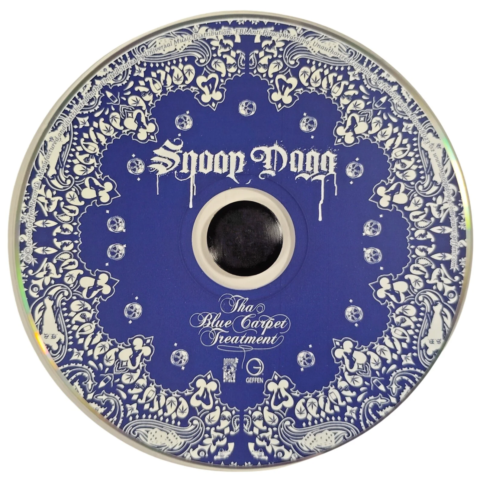 Snoop Dogg — Snoop Dogg Signed Tha Blue Carpet Treatment CD Framed Display JSA Rap Hip Hop, image 5