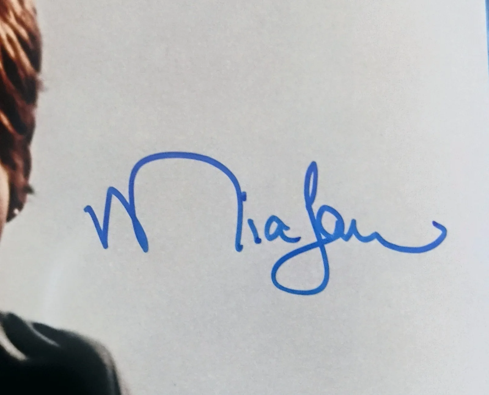 Mia Farrow Hand Signed Autograph 8x10 Photo COA Rosemary's Baby NO US TARIFFS, изображение 3