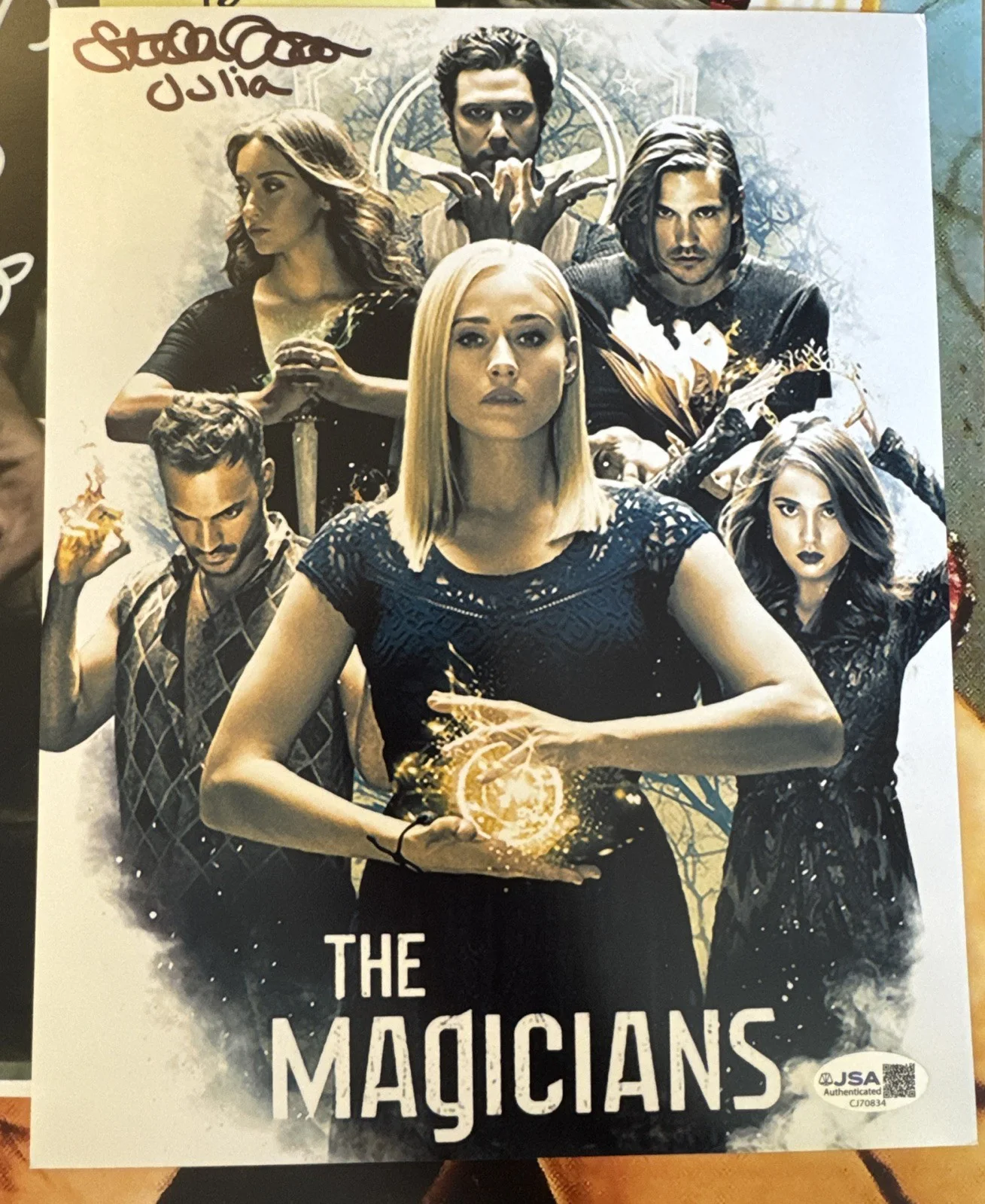 Stella Maeve — Stella Maeve autographed signed Inscribed 8x10 photo JSA COA The Magicians Julia