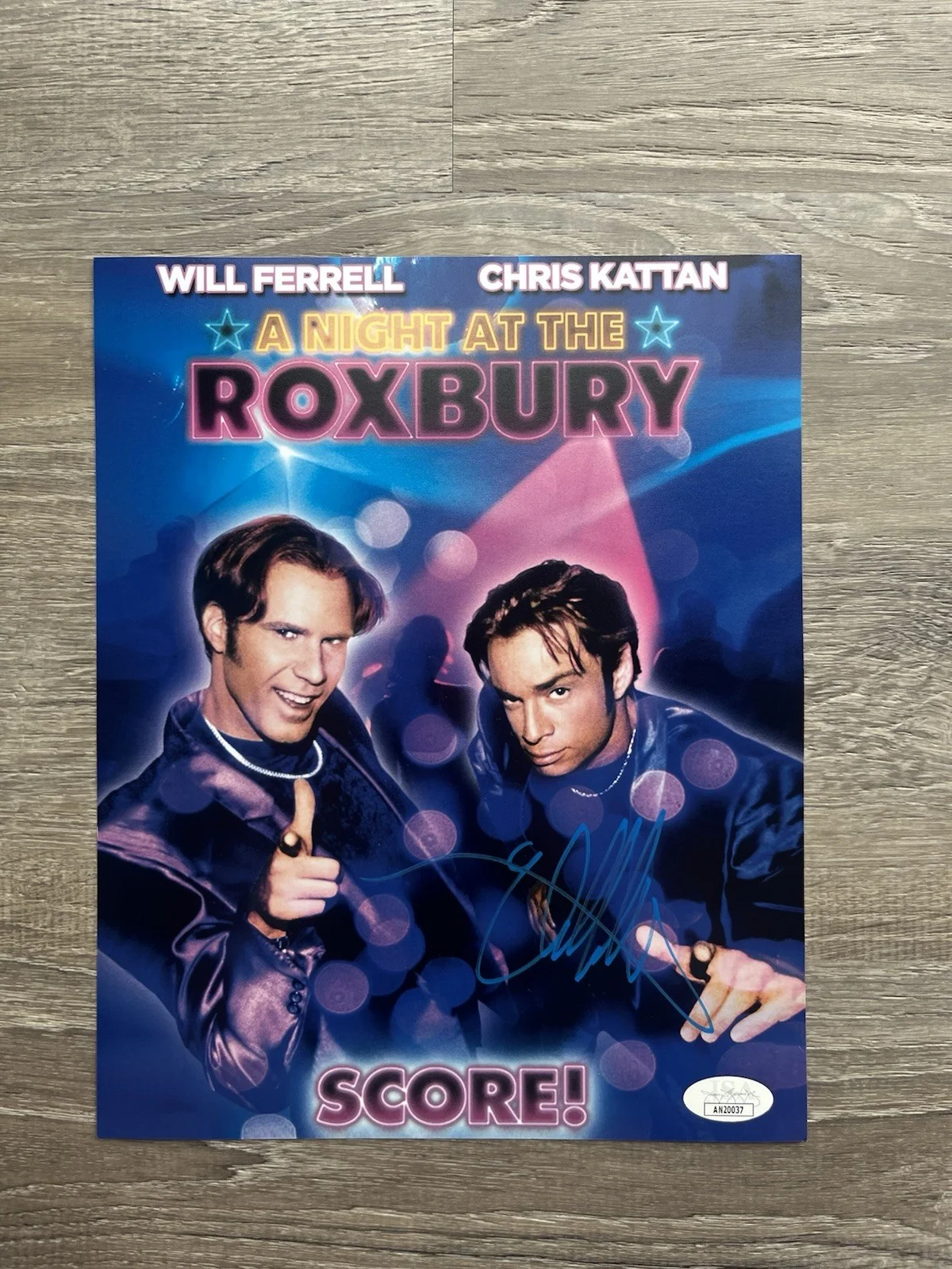 Chris Kattan — Chris Kattan Signed A Night At The Roxbury 8x10 Photo JSA COA SNL, image 2