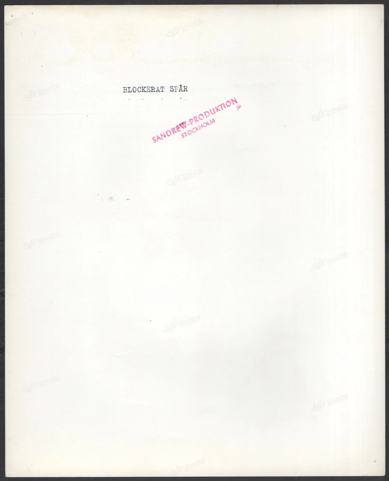 BLOCKED LINE 1955 Alf Kjellin, Torsten Lilliecrona, Lars Ekborg 8 STILLS, image 2