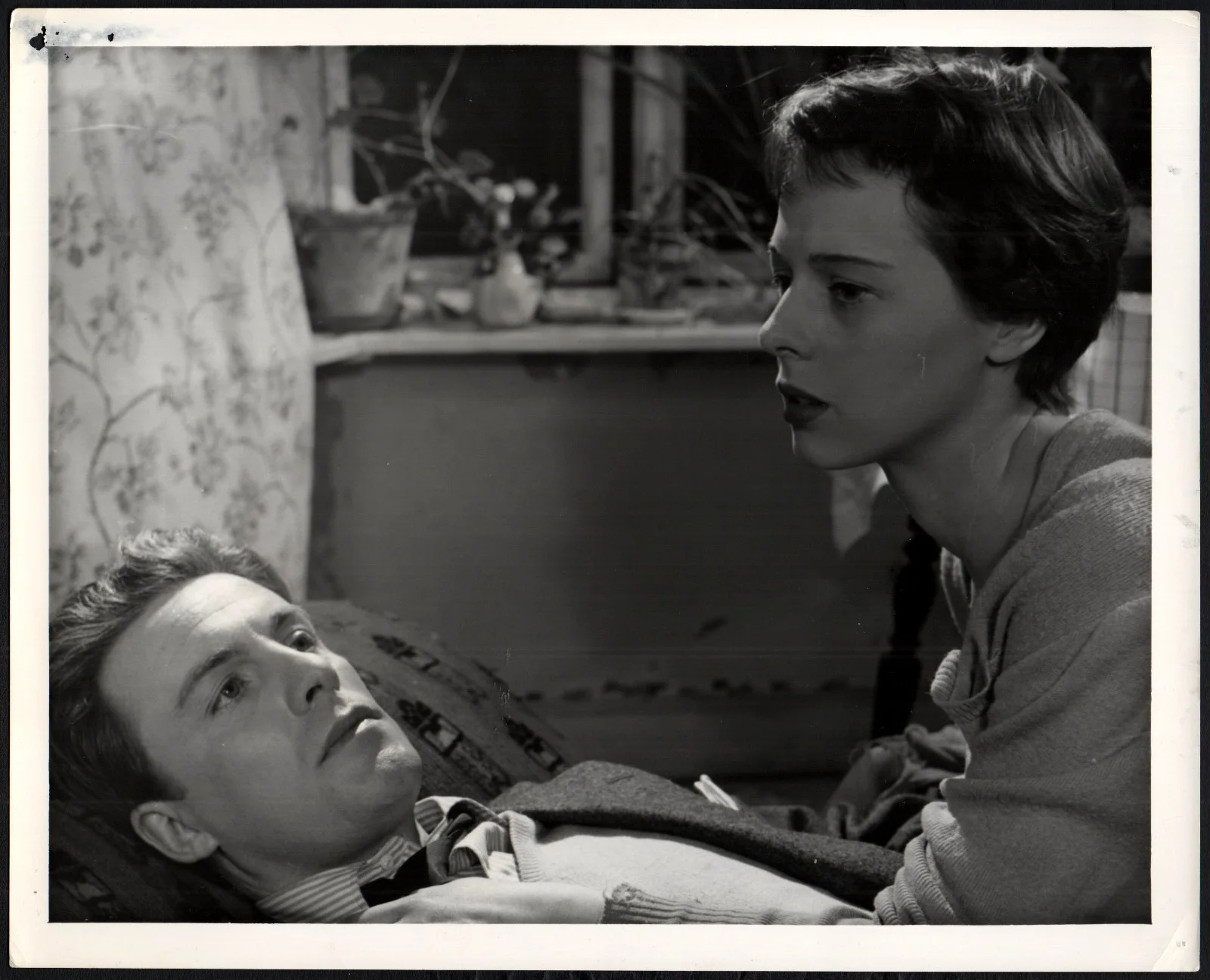 BLOCKED LINE 1955 Alf Kjellin, Torsten Lilliecrona, Lars Ekborg 8 STILLS, image 4