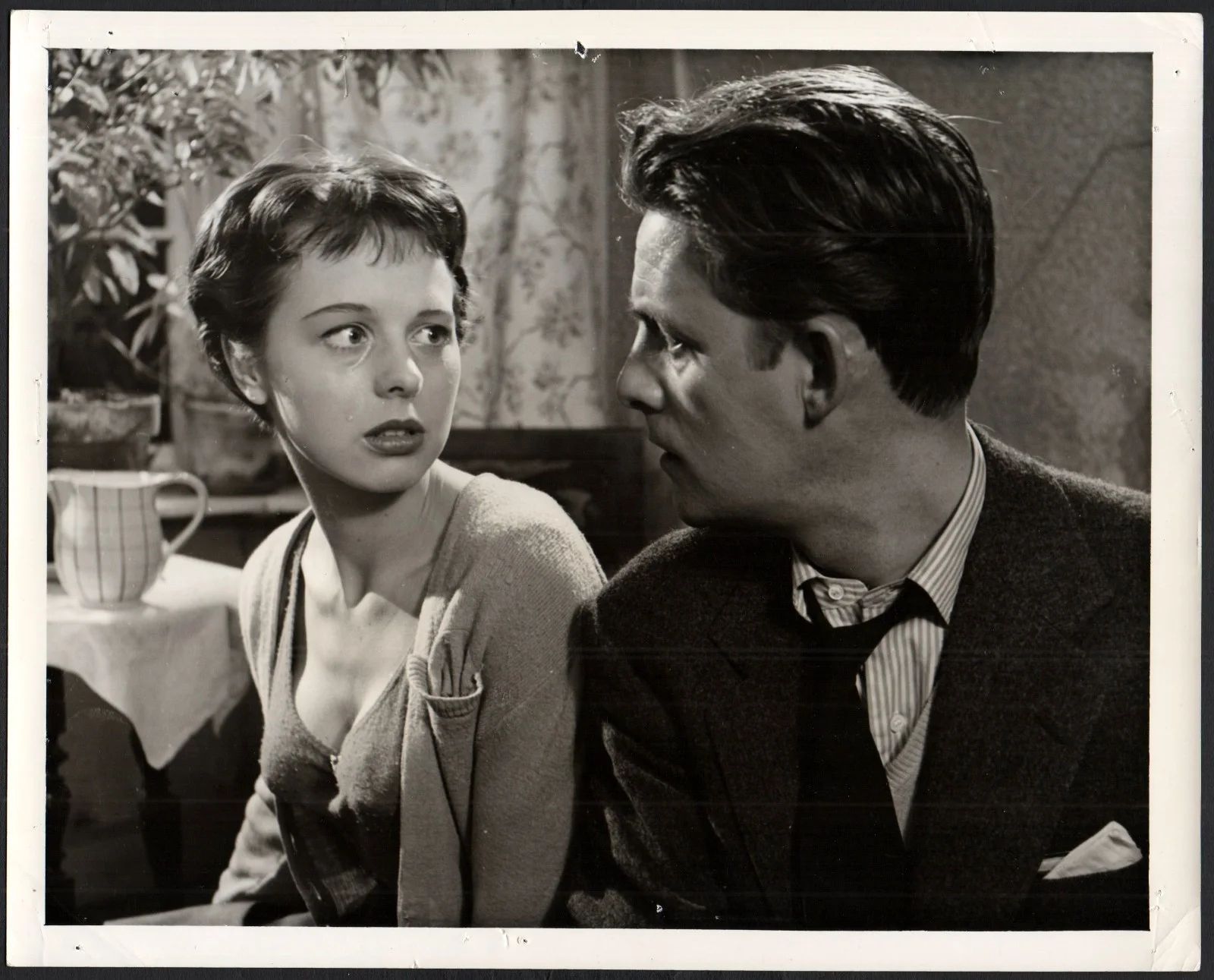 BLOCKED LINE 1955 Alf Kjellin, Torsten Lilliecrona, Lars Ekborg 8 STILLS, image 5