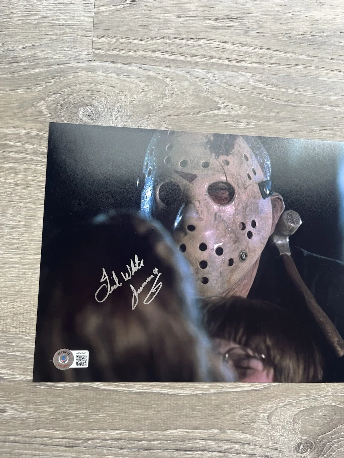 Ted White — Ted White Signed Jason Voorhees 8x10 Photo Beckett COA Friday The 13th Horror, изображение 4