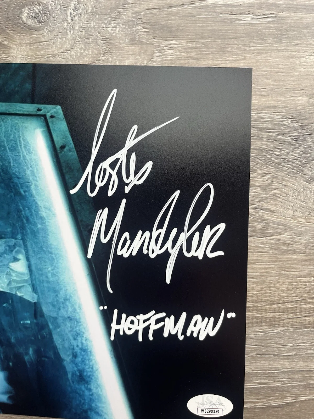 Costas Mandylor — Costas Mandylor Signed Saw 8x10 Photo JSA COA Detective Hoffman Jigsaw Horror, image 3