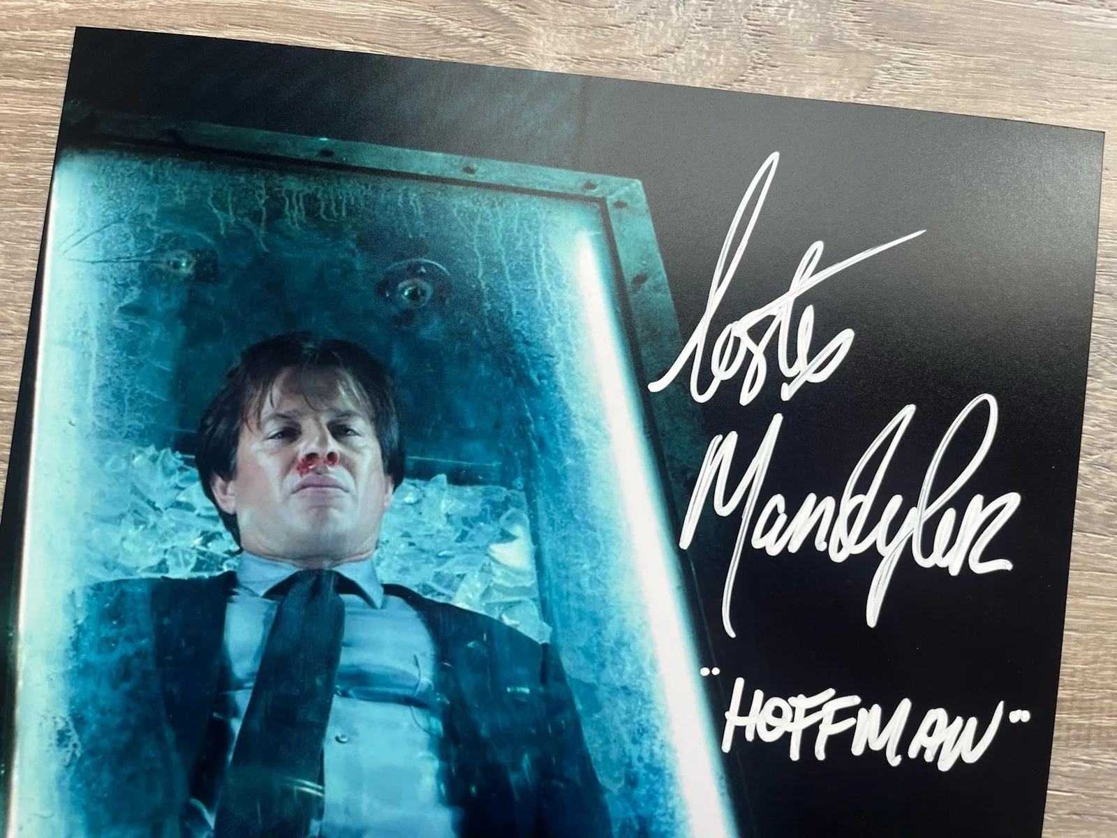Costas Mandylor — Costas Mandylor Signed Saw 8x10 Photo JSA COA Detective Hoffman Jigsaw Horror, image 4