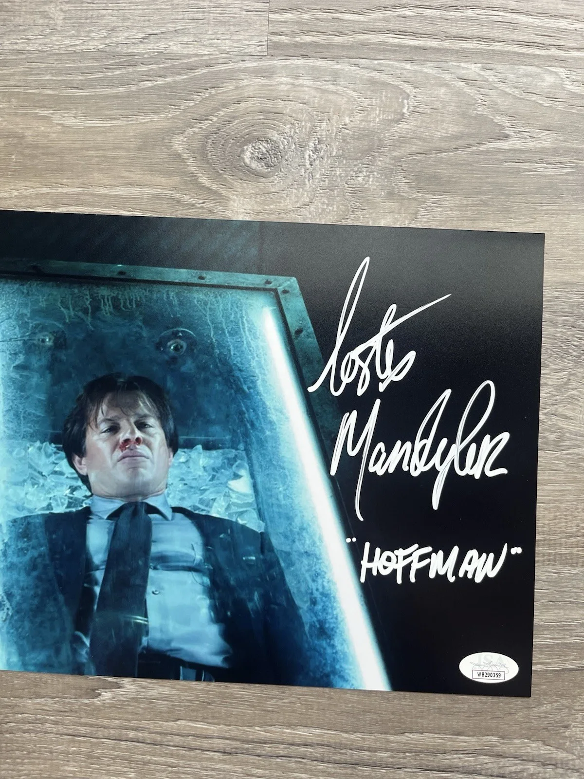 Costas Mandylor — Costas Mandylor Signed Saw 8x10 Photo JSA COA Detective Hoffman Jigsaw Horror, image 5