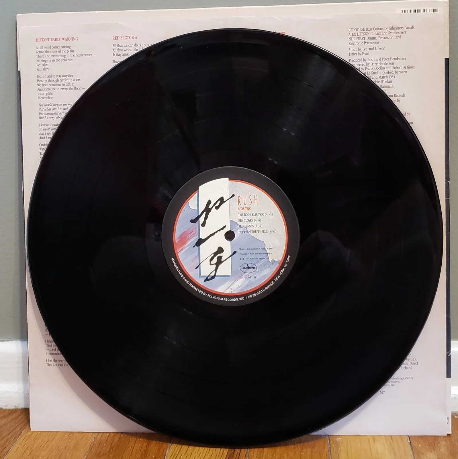 Rush - Grace Under Pressure - 1984 - Mercury - Vinyl, image 5