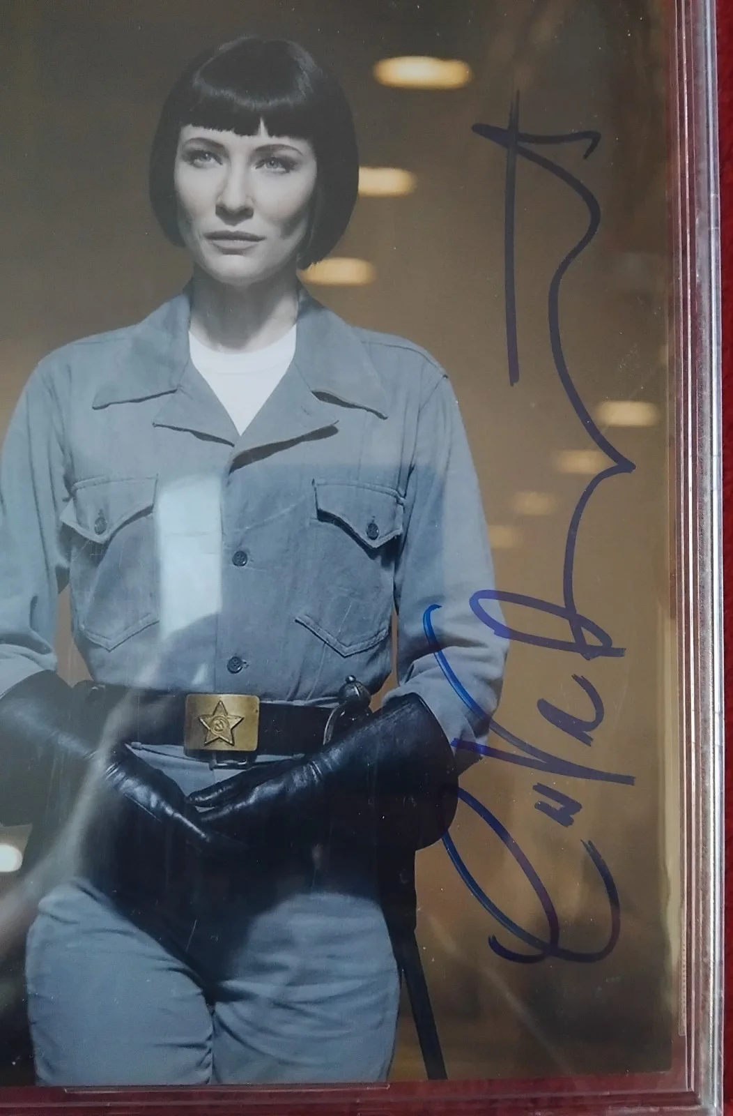 Cate Blanchett Irina Spalko Indiana Jones 10 x 8" signed photo Beckett certified, изображение 2