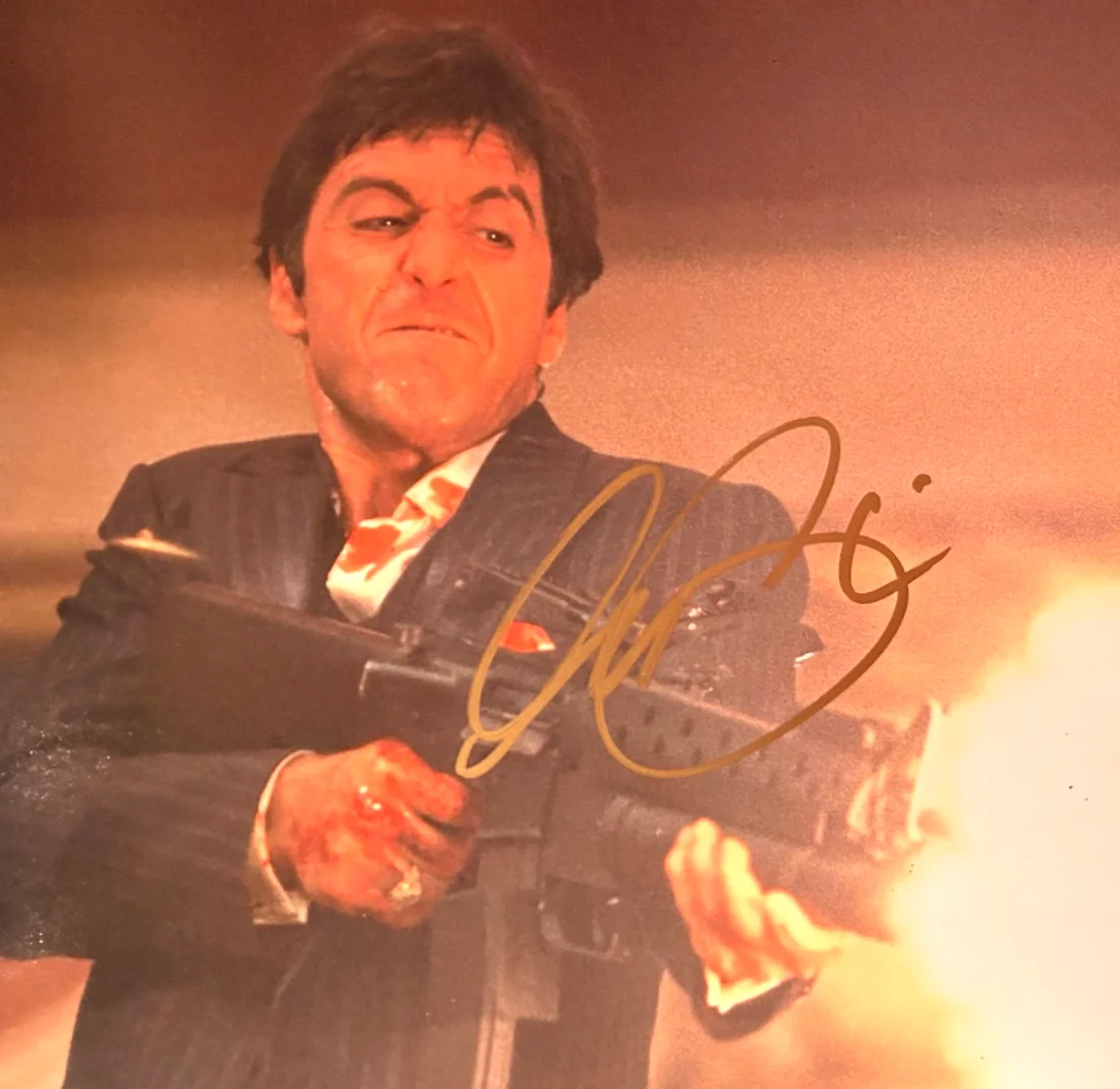 AL PACINO — AL PACINO Signed SCARFACE: Tony Montana 8x10" Authentic Autograph GENUINE w/COA, image 3